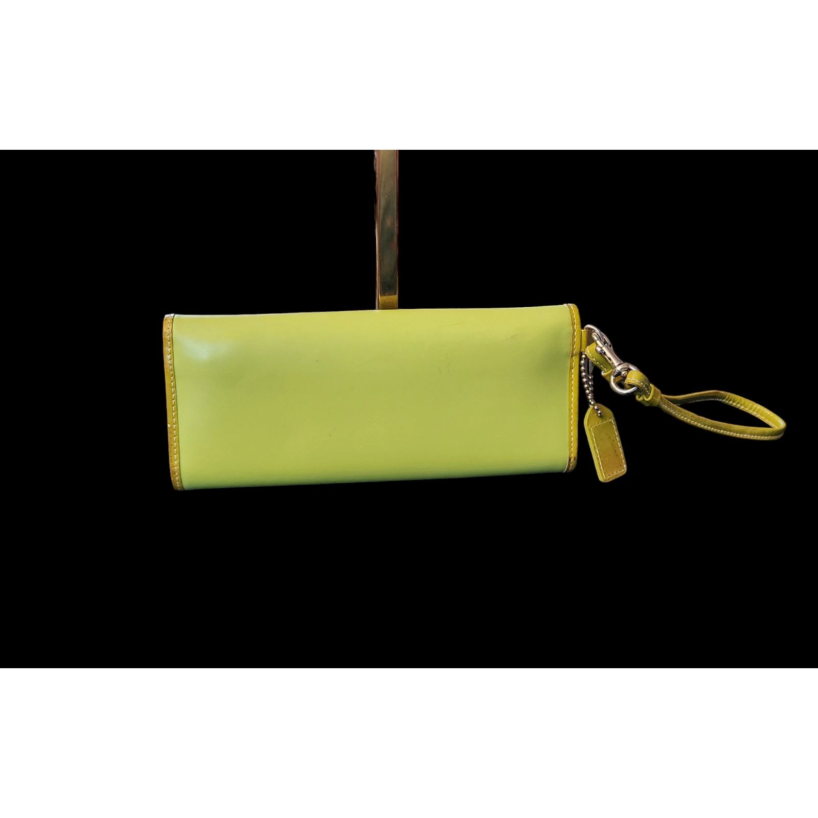 Coach COACH classic avocado green Genuine Leather lwallet clutch Size ONE SIZE - 2 Thumbnail