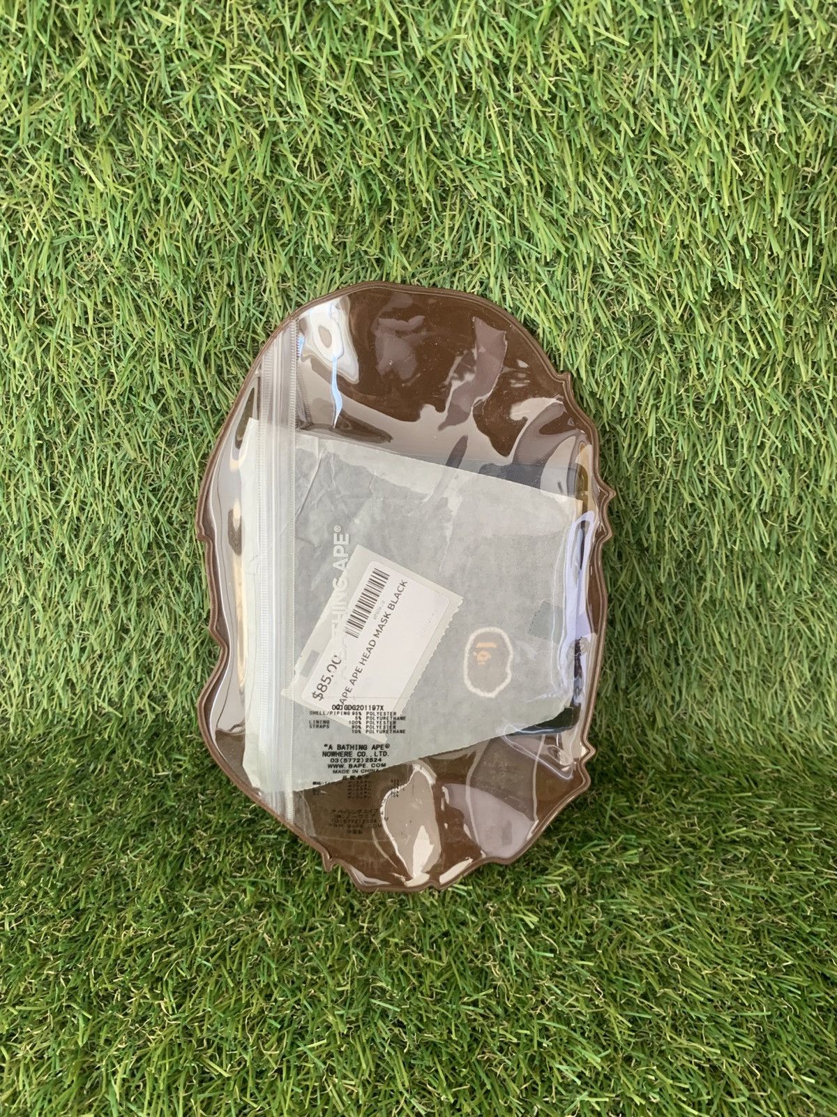 Bape Bape Face Masks Ape Head Patch "Black" Size ONE SIZE - 2 Thumbnail