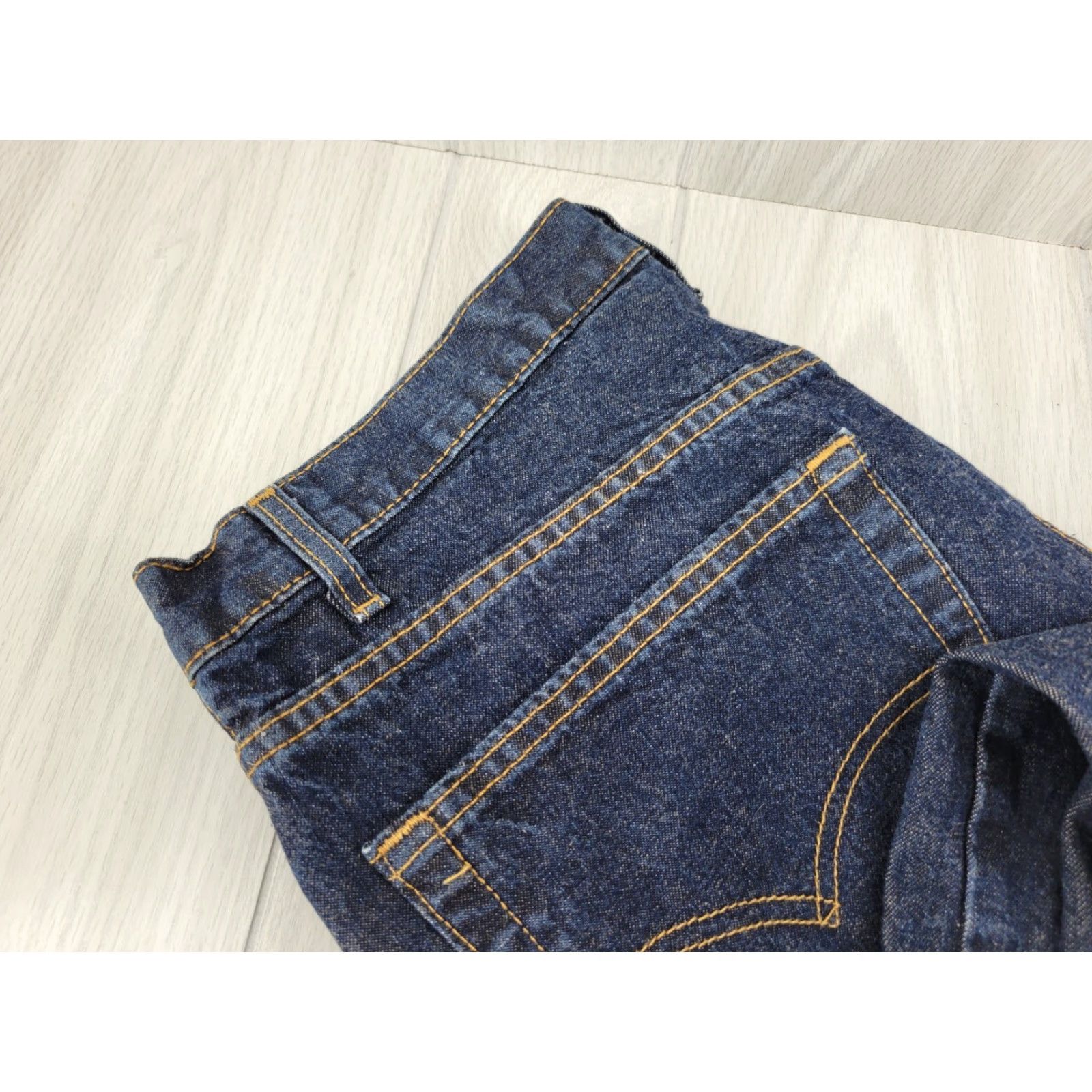 Levi's Levi's 505 Jeans Denim Blue Dark Wash Straight Leg 38 x 30 Mens Regular XS? Size US 38 / EU 54 - 7 Thumbnail