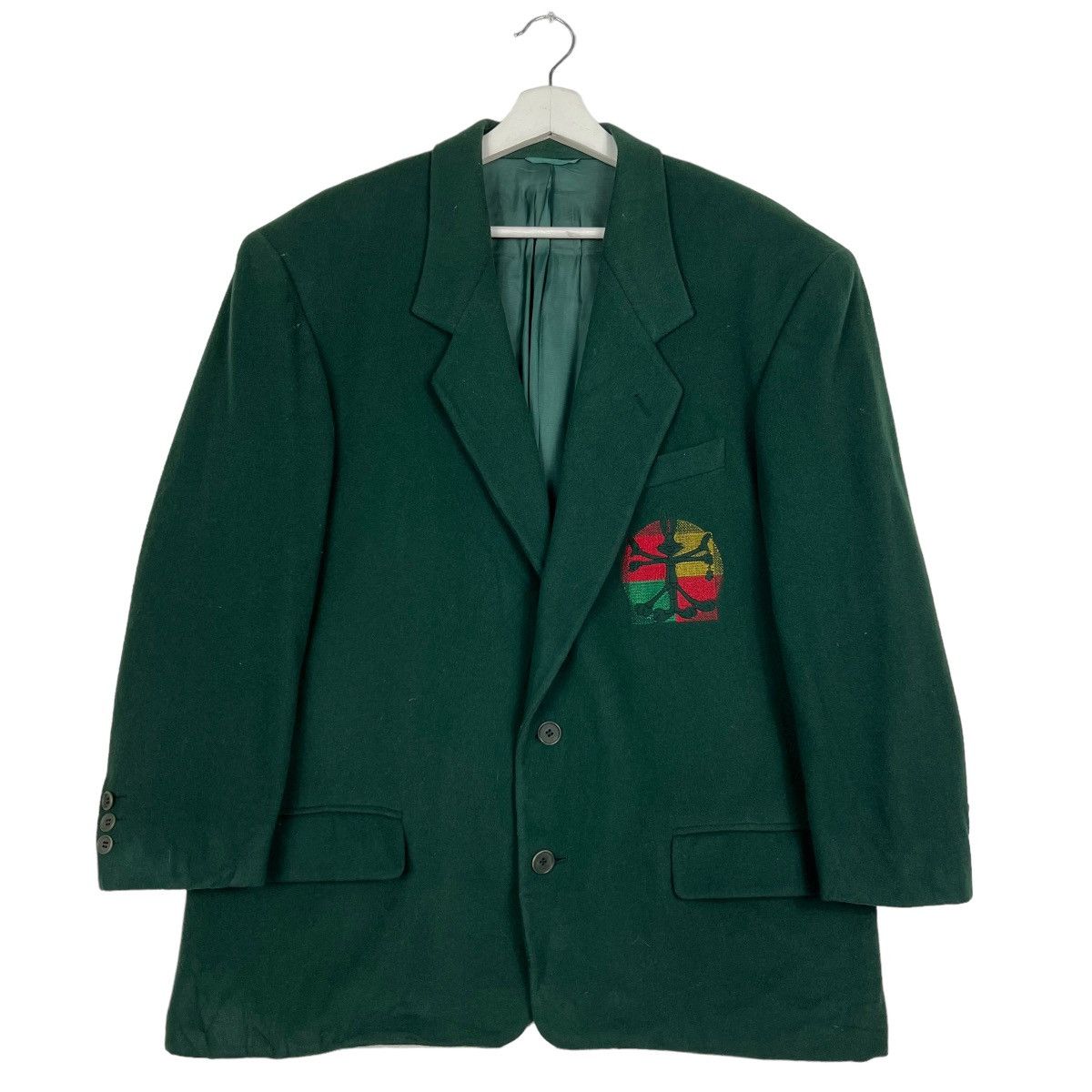 Iceberg 🔥 ICEBERG WOOL BLAZER JACKET MADE IN ITALY Size US L / EU 52-54 / 3 - 2 Thumbnail