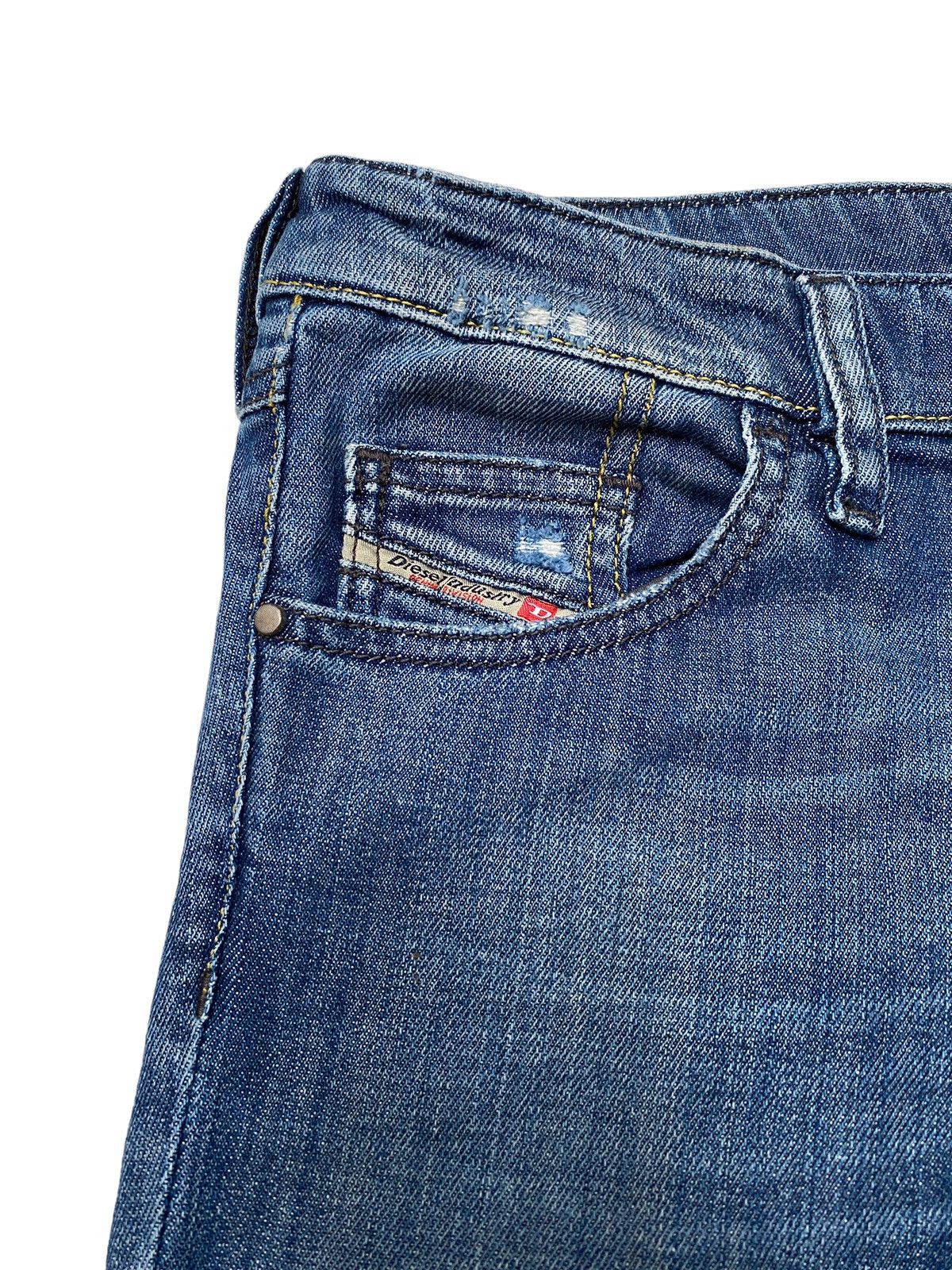 Vintage Vintage Brand Diesel Industry Flared Jeans 1990s Size US 28 / EU 44 - 5 Thumbnail