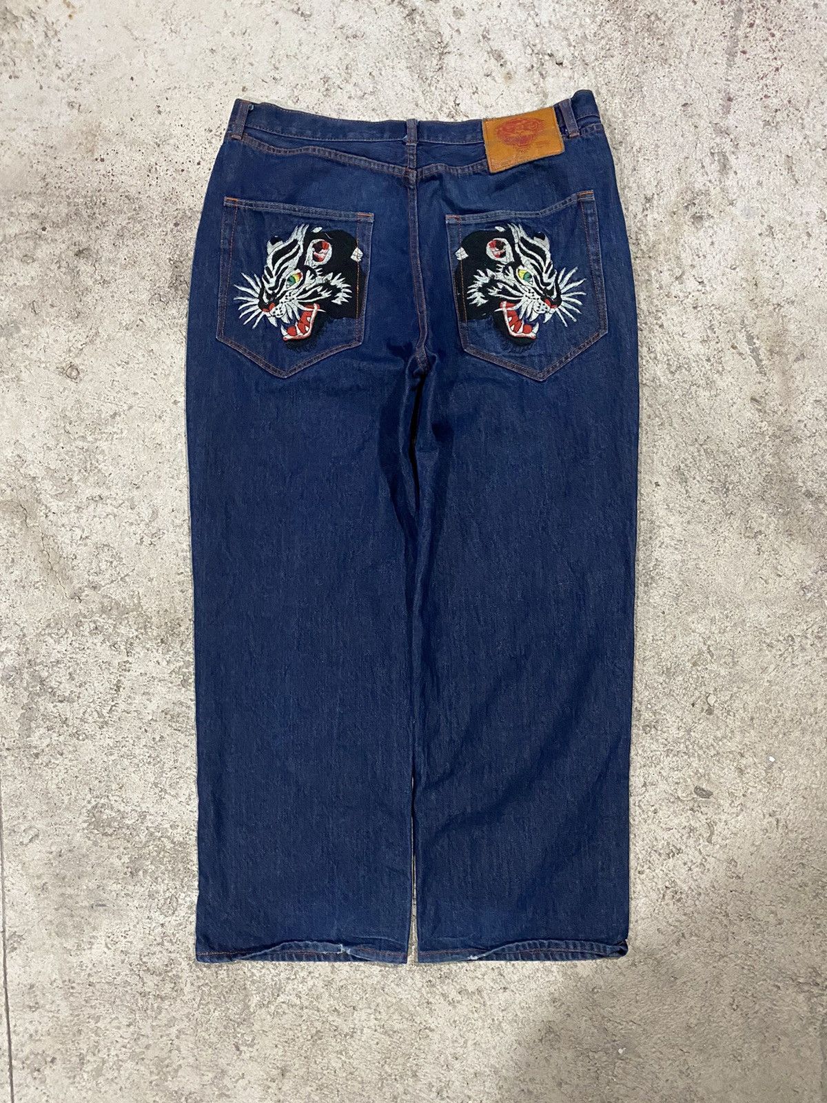 image of Y2K Ed Hardy By Christian Audigier 2007 in Denim, Men's (Size 40)