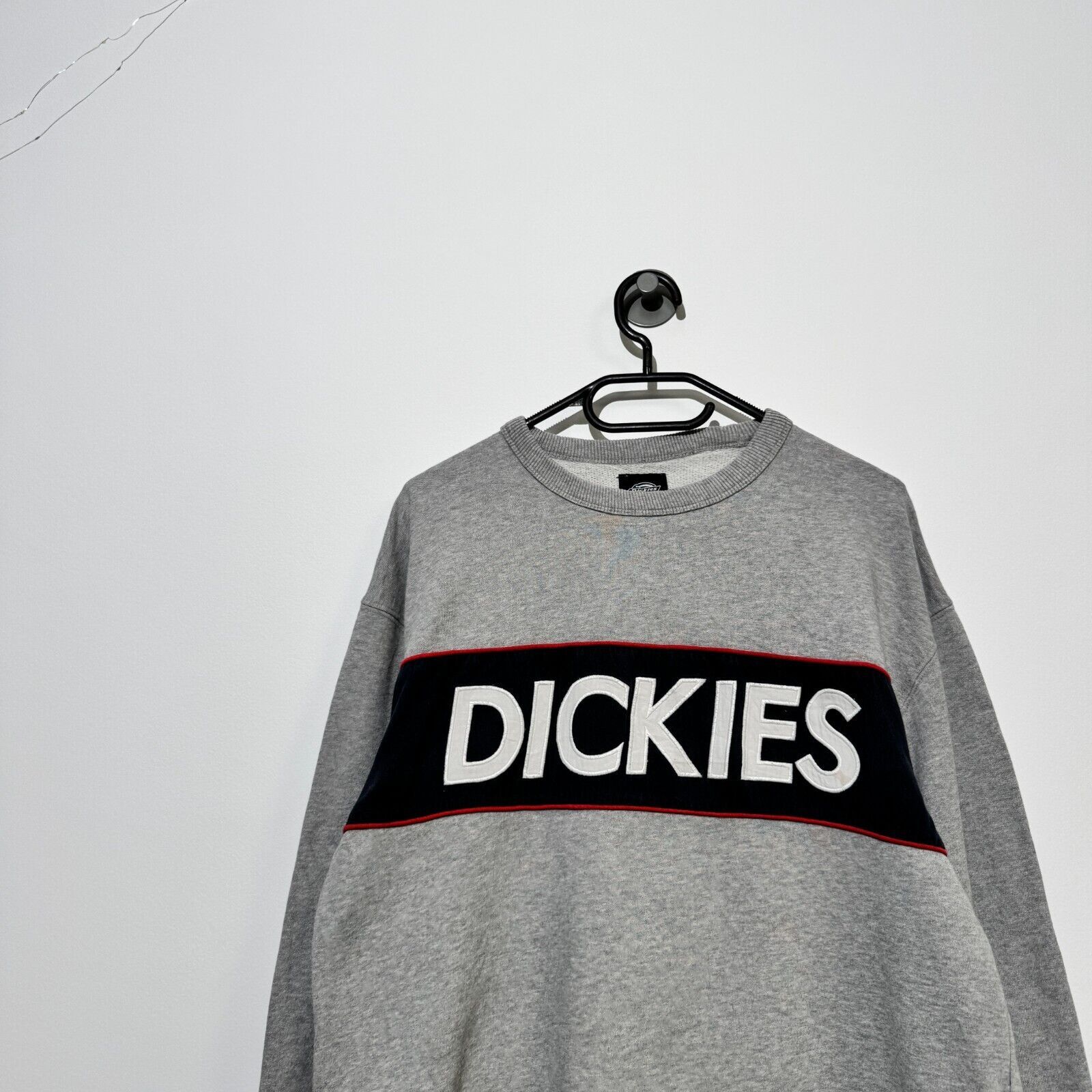 Dickies × Vintage Dickies Unisex Gray Cotton Crewneck Size L Center Logo Size US L / EU 52-54 / 3 - 5 Thumbnail