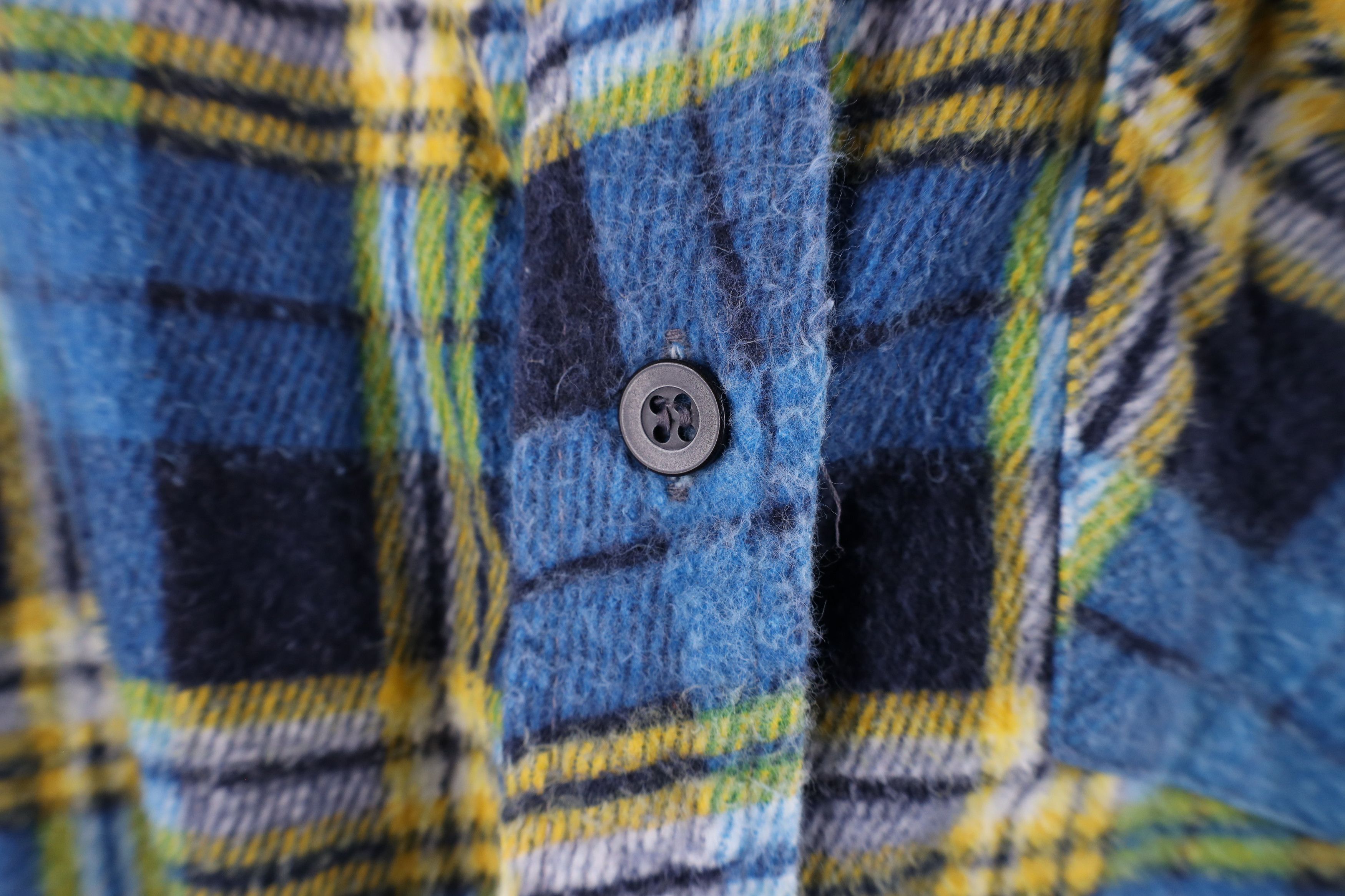 Vintage Vintage 70s Streetwear Flannel Collared Button Shirt Plaid Size XS / US 0-2 / IT 36-38 - 7 Thumbnail