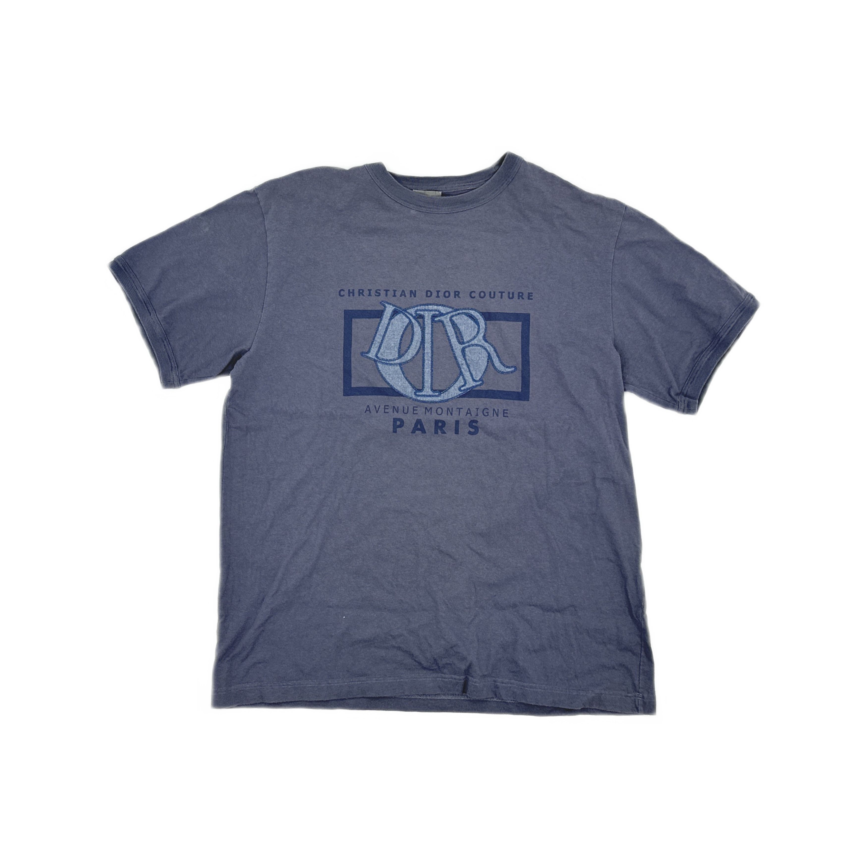 Dior Dior Logo Graphic T-Shirt Size L Size US L / EU 52-54 / 3 - 1 Thumbnail