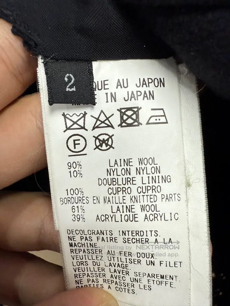 Yohji Yamamoto Yohji Yamamoto Patchwork wool short wide jacket Size US M / EU 48-50 / 2 - 9 Thumbnail