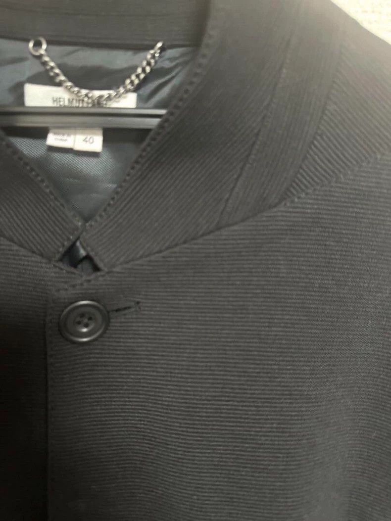 Helmut Lang HELMUT LANG size40 Stand up straight in a black suit jacket Size 40L - 4 Thumbnail