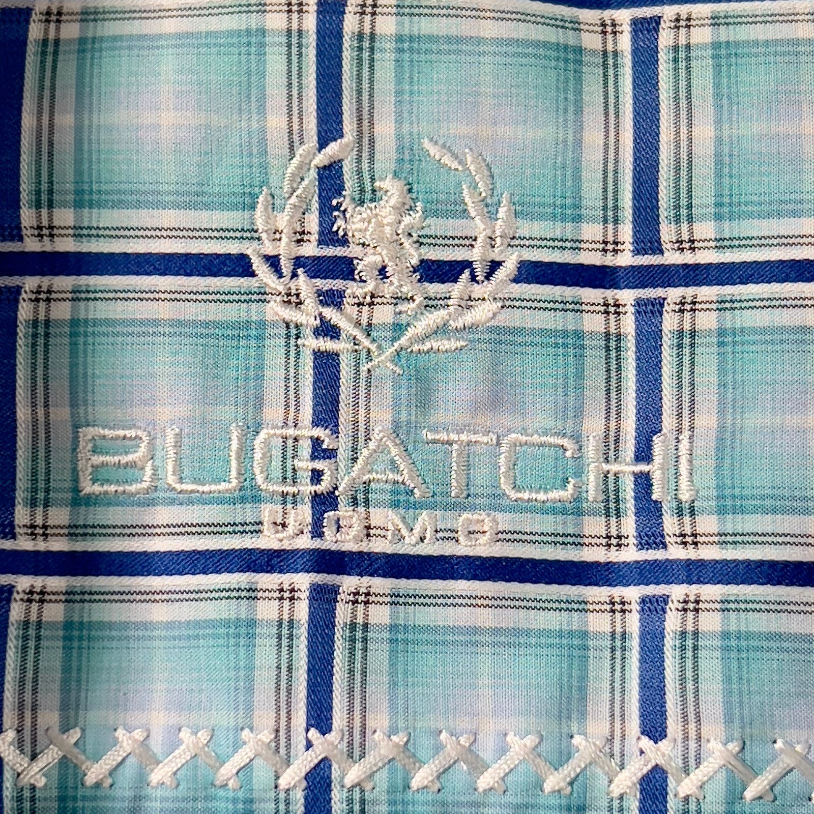 BUGATCHI Bugatchi Uomo Button Shirt XXL ** Shaped Fit ** Flex Cuffs Size US XXL / EU 58 / 5 - 3 Thumbnail