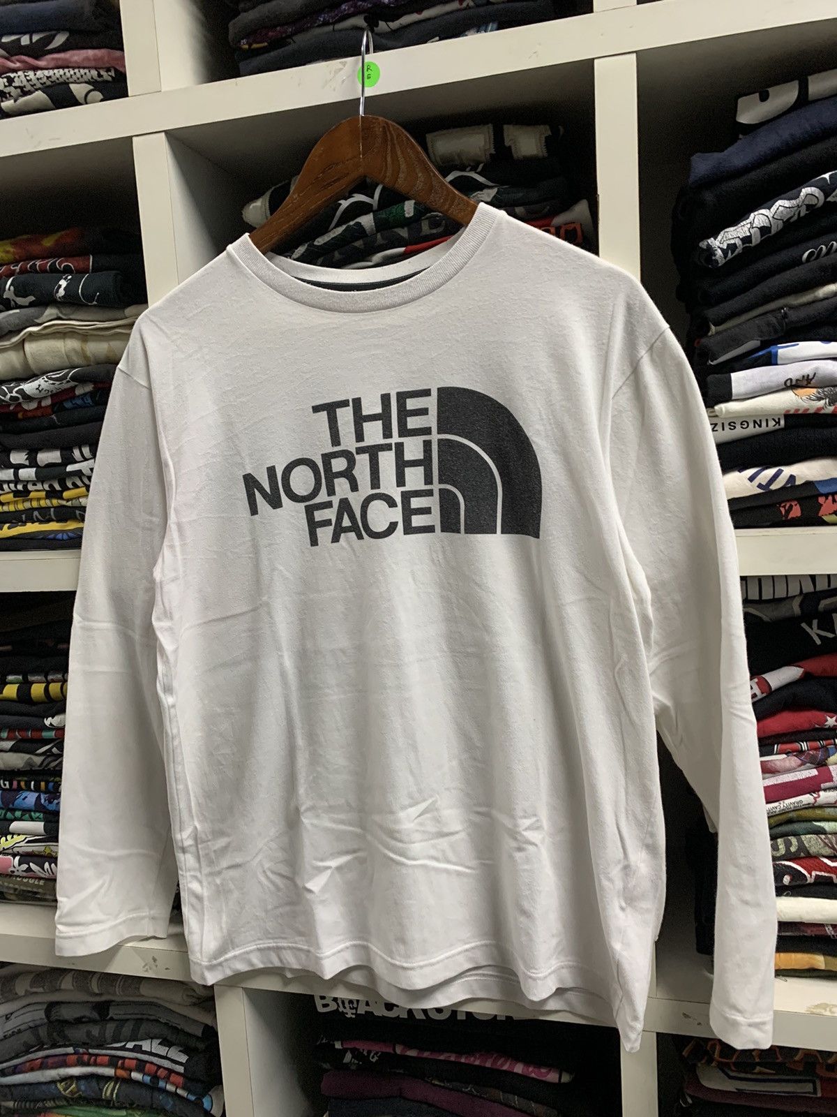 The North Face × Vintage The North Face big logo white shirt Size US L / EU 52-54 / 3 - 6 Thumbnail