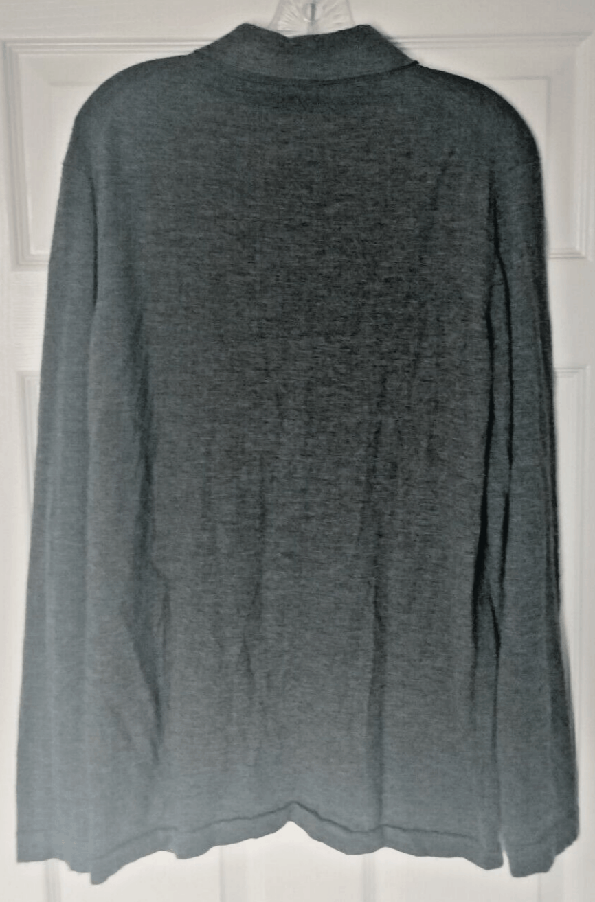 Cesare Attolini Cesare Attolini 100% Cashmere Polo Sweater Shirt Gray 54 Size US L / EU 52-54 / 3 - 6 Thumbnail