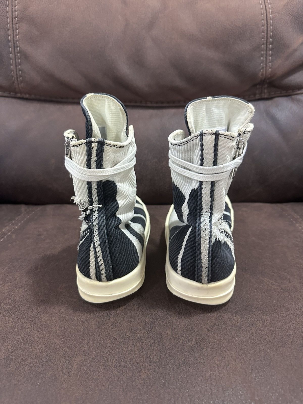 Rick Owens Drkshdw Rick Owens DRKSHDW FW16 Mastodon Bleach Vomit Ramone Size 39 Size US 6 / EU 39 - 6 Thumbnail