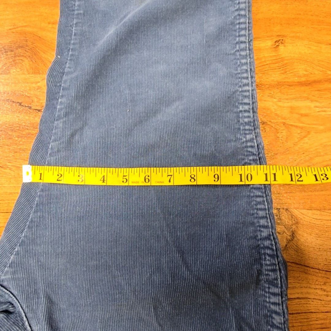 Vintage Vintage Dakota Corduroy Pants Blue Straight Leg W36 70s Size US 36 / EU 52 - 16 Thumbnail