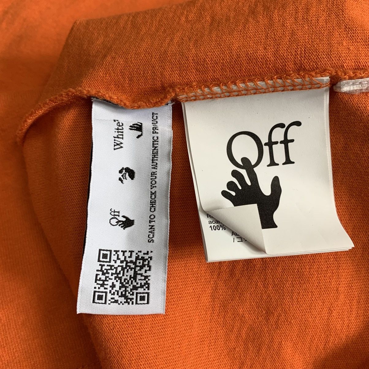 Off-White Off White XL Tee Marker Arrows Orange T-Shirt Virgil Abloh Size US XL / EU 56 / 4 - 8 Thumbnail