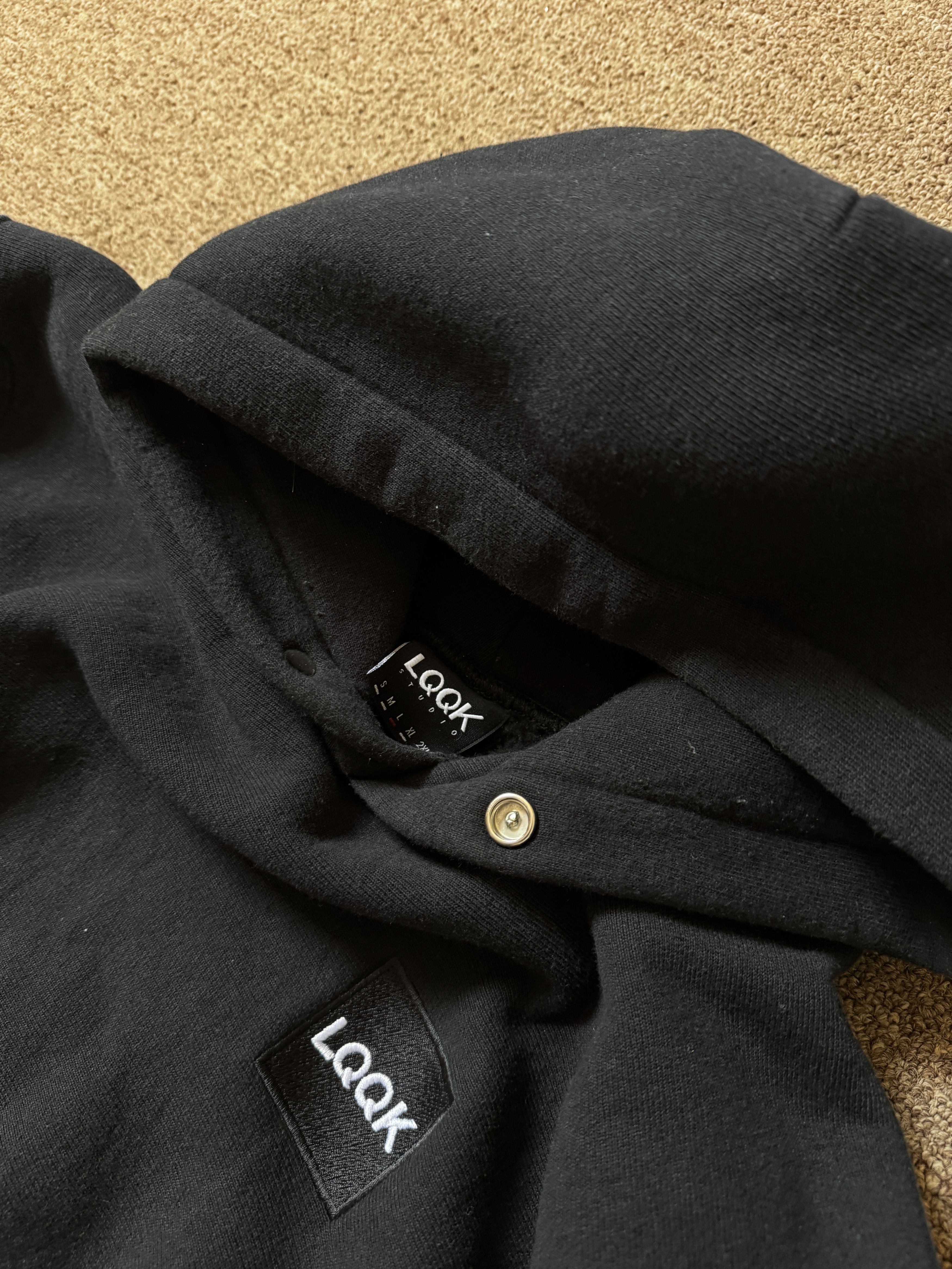 LQQK Studio Lqqk Studio Embroidered Patch Hoodie Size US L / EU 52-54 / 3 - 3 Thumbnail
