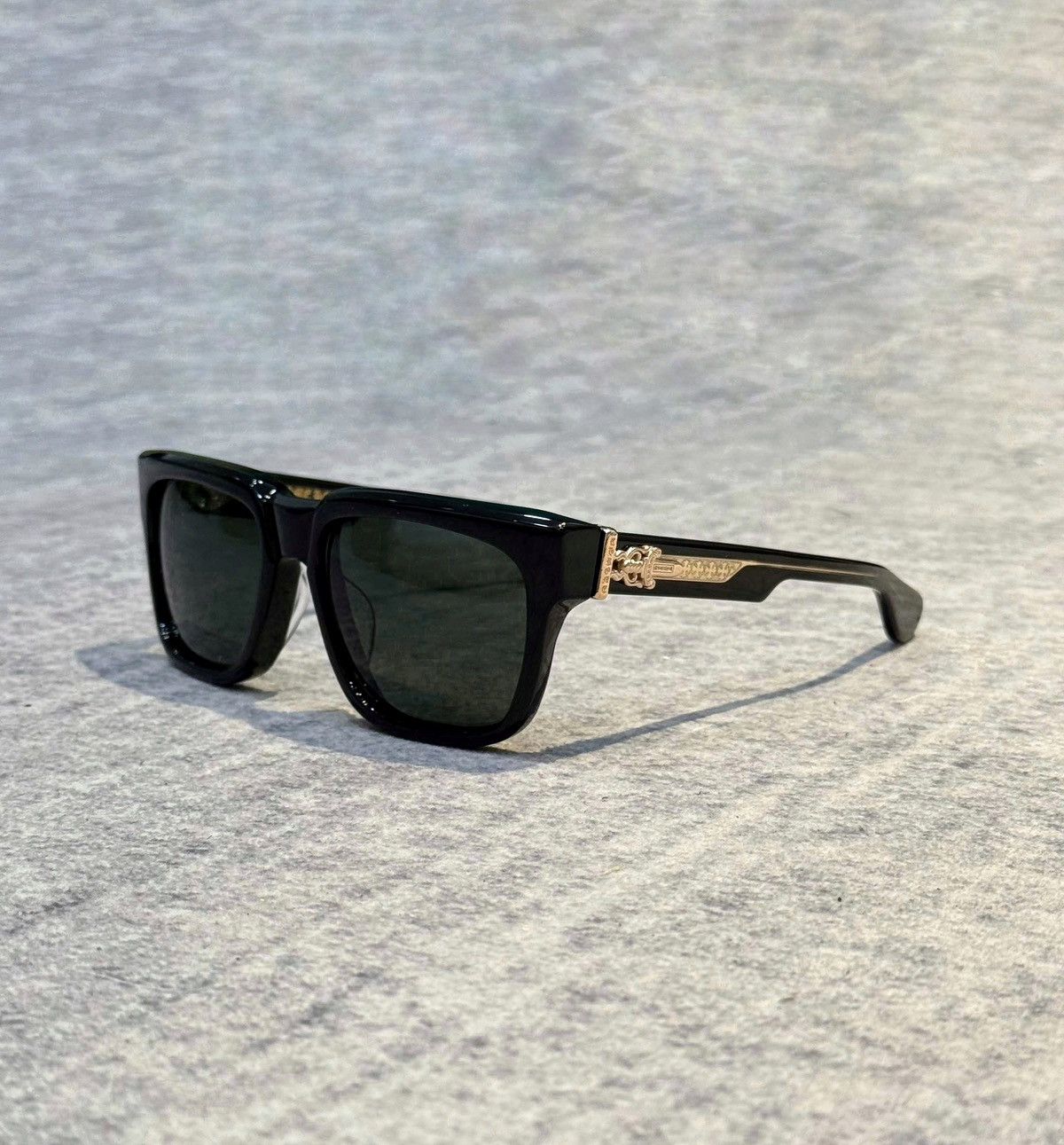 Chrome Hearts CHROME HEARTS BOX-OFFICER BLACK/18KGP Size ONE SIZE - 1 Thumbnail
