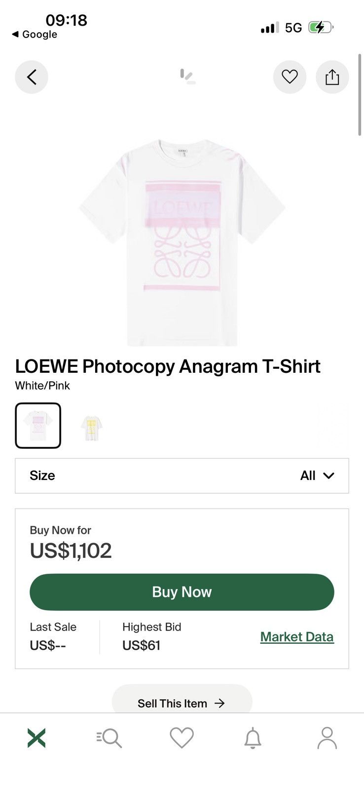 Loewe LOEWE men tshirt SEE PHOTOS FOR REAL TAPE MEASUREMENTS Size US M / EU 48-50 / 2 - 20 Thumbnail
