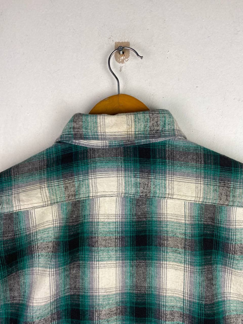 Flannel vintage private property shadow plaid flannel shirt Size US M / EU 48-50 / 2 - 8 Thumbnail