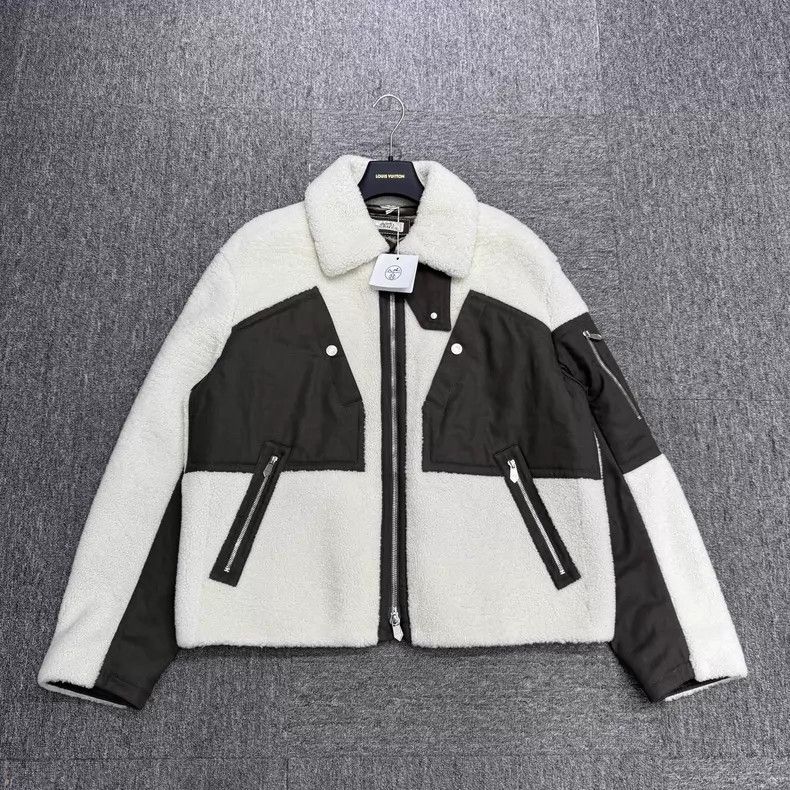 Hermes Hermes Faux Fur Patchwork Jacket Size US M / EU 48-50 / 2 - 1 Thumbnail