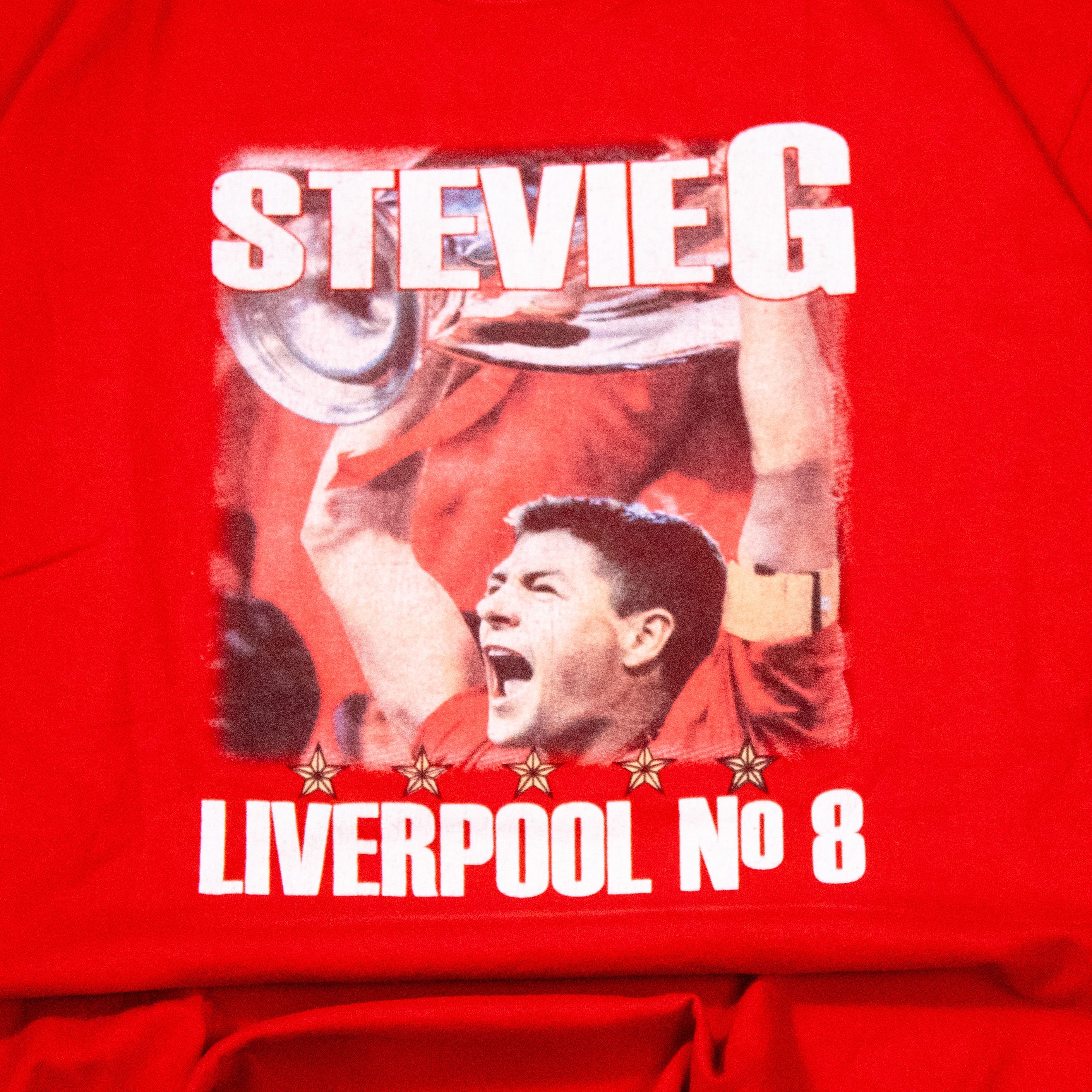 Rap Tees Y2K 2000s Stevie G Rap Tee Style Bloke Core Red T-Shirt Size US L / EU 52-54 / 3 - 4 Thumbnail