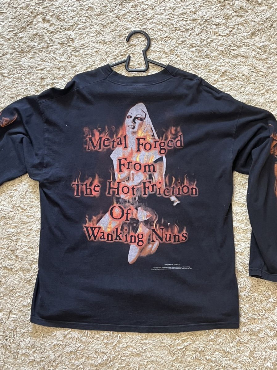Band Tees Vintage 2001 Cradle Of Filth Metal Forget rare crazy Size US XL / EU 56 / 4 - 4 Thumbnail