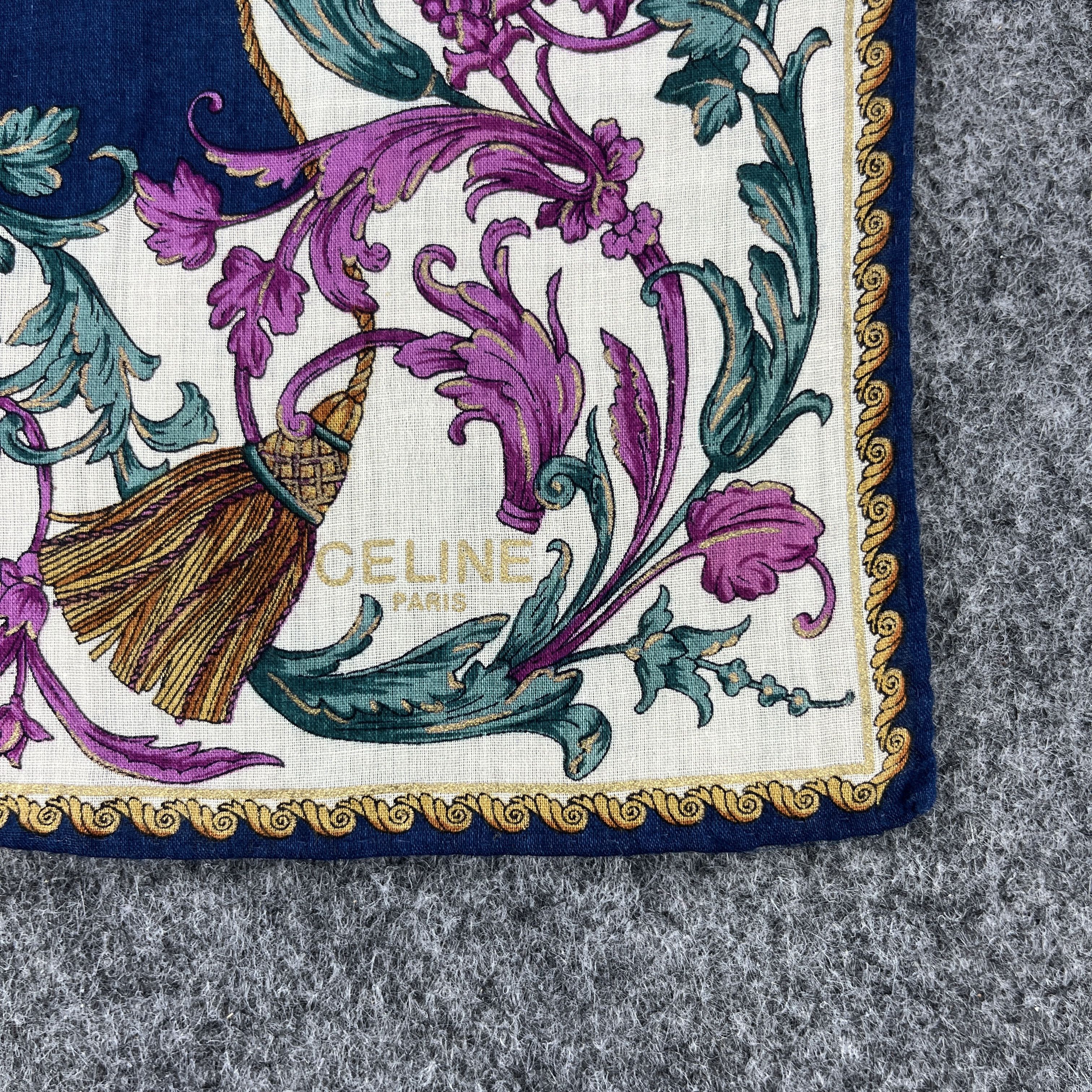 Celine Celine Handkerchief / Bandana / Neckerchief B410 Size ONE SIZE - 2 Thumbnail