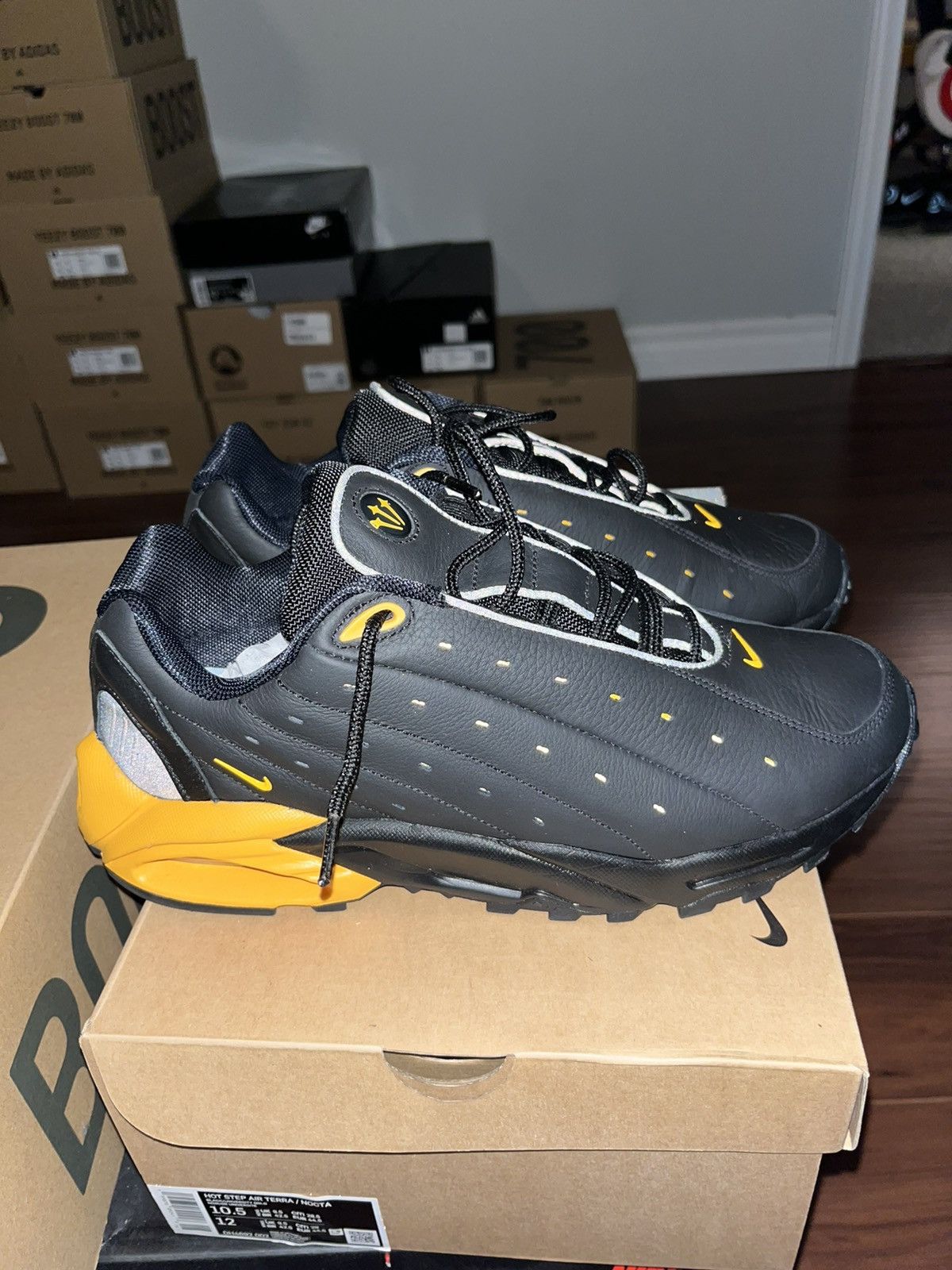 Nike Nocta Hot Step black and yellow Size US 10.5 / EU 43-44 - 3 Thumbnail