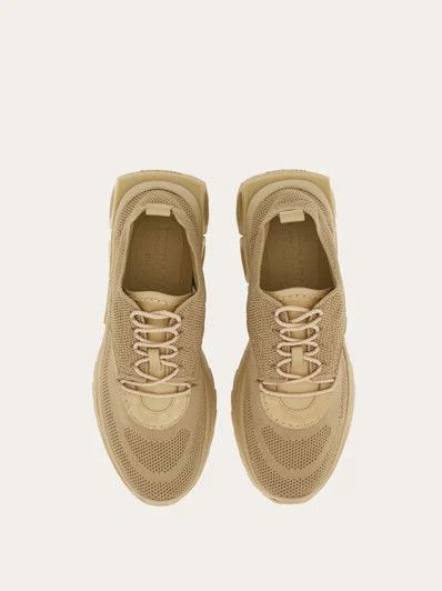 Salvatore Ferragamo o1s1rm0625 Low-Top Sneakers in Beige Size US 9.5 / EU 42-43 - 2 Thumbnail