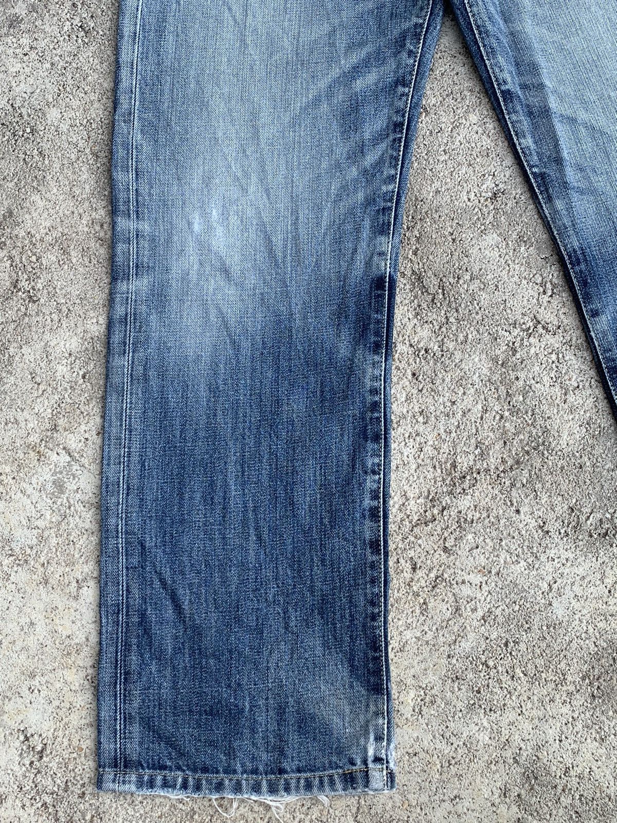 Undercover × Uniqlo Vintage Uniqlo S-003 Blue Wash Straight Cut Denim Jeans W30 Size US 30 / EU 46 - 5 Thumbnail