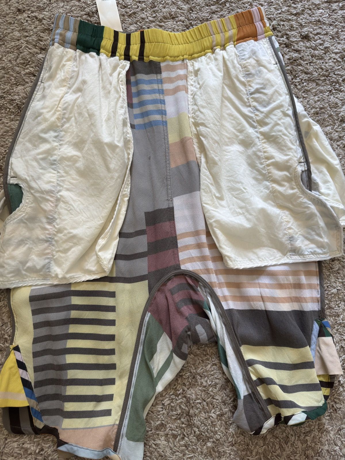 Rick Owens SS20 Tecautl Uxmal Basket Swingers Shorts Size US 30 / EU 46 - 13 Thumbnail