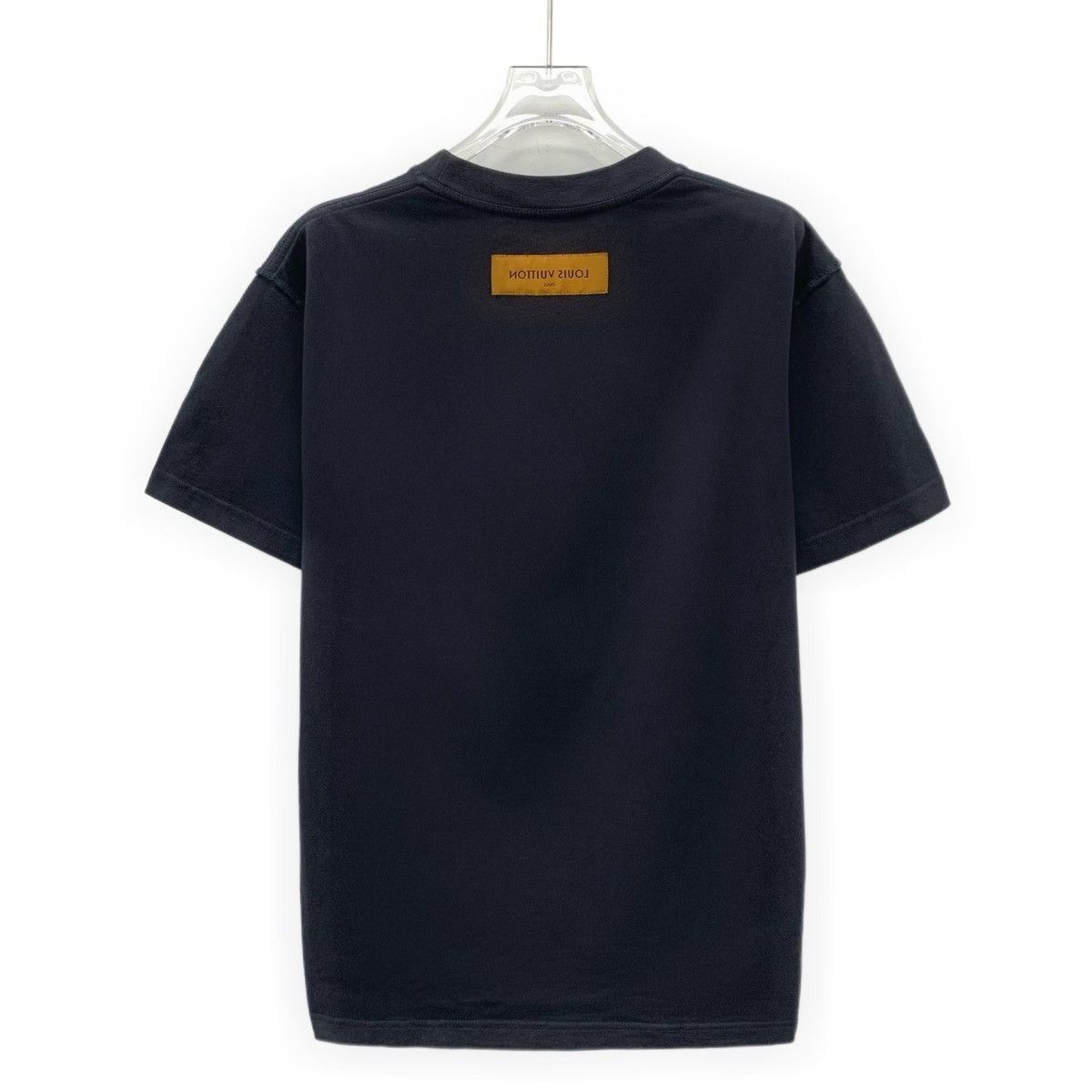 Louis Vuitton Black Short-Sleeve Embossed T-Shirt Size US S / EU 44-46 / 1 - 2 Thumbnail