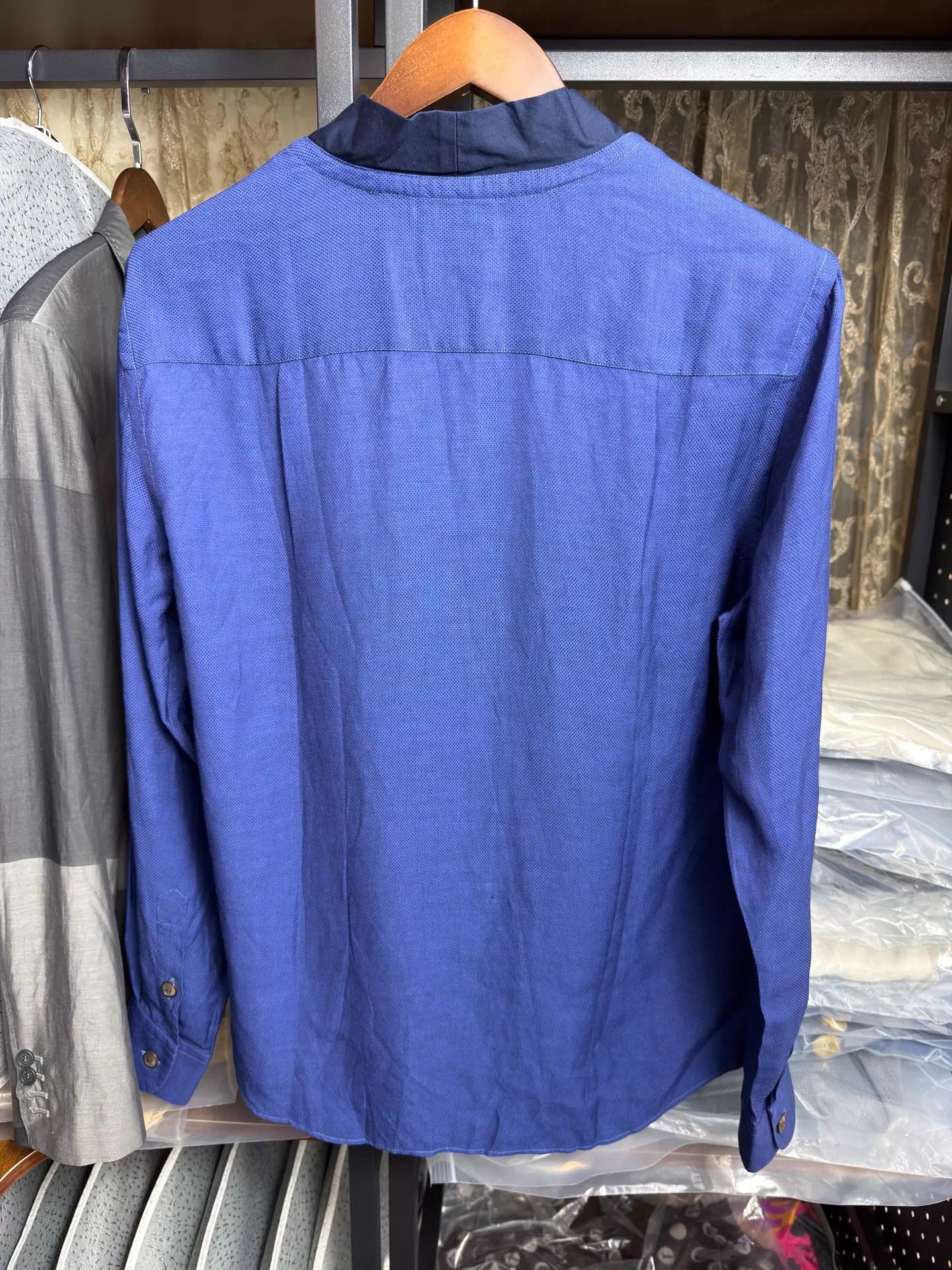 Giorgio Armani Giorgio Armani Slim Linen-Cupro Cardigan 41 Size US XS / EU 42 / 0 - 2 Thumbnail