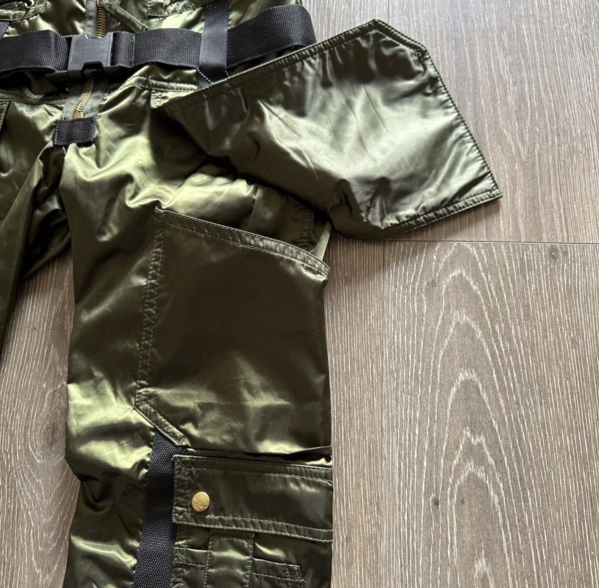 Jean Paul Gaultier Gaultier AW03 Parachute Bondage Cargos Size US 30 / EU 46 - 7 Thumbnail