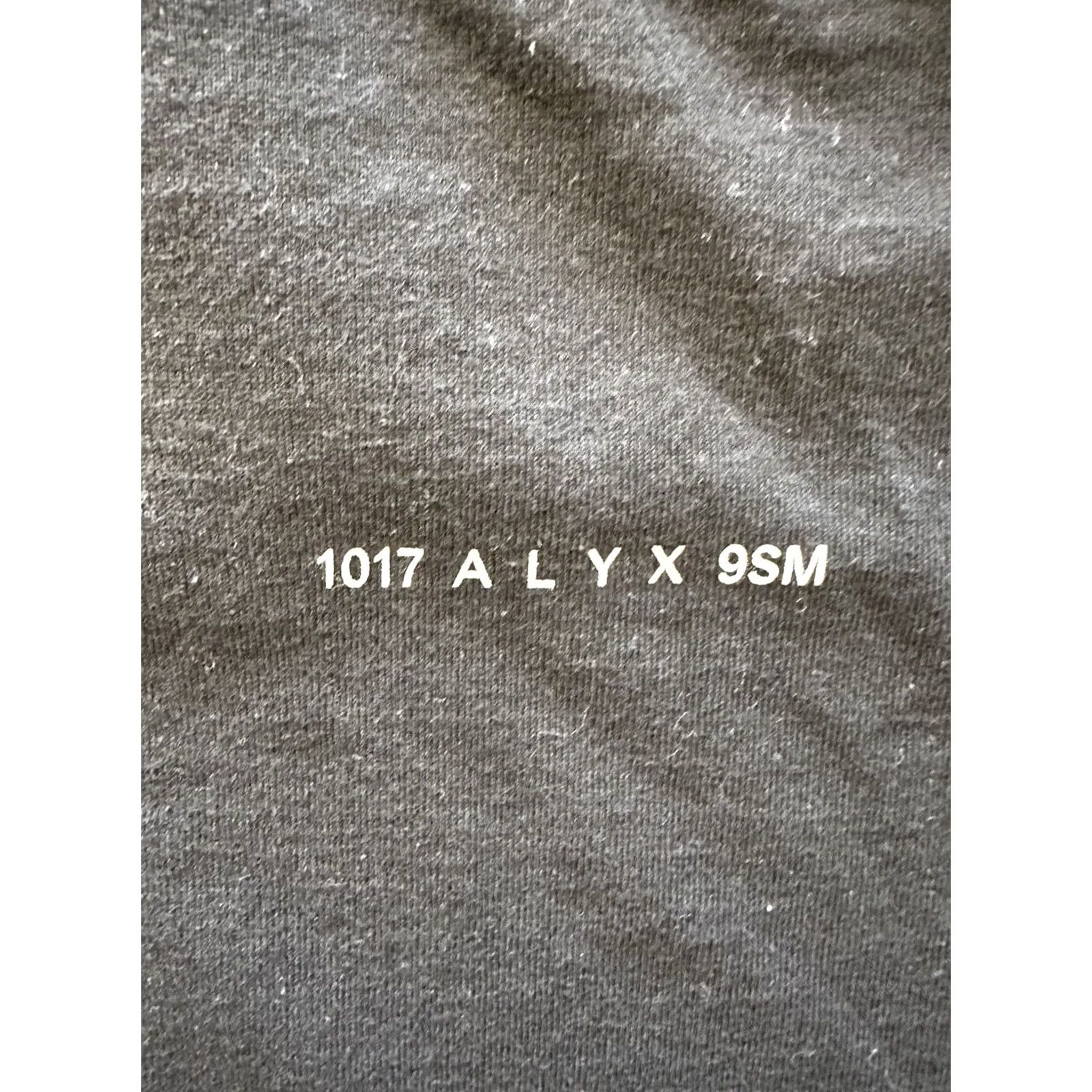 1017 ALYX 9SM VINTAGE 1017 ALYX 9SM Logo Reality Systems Black T-Shirt Mens Large RARE Logo Graphic Print Crew Neck Short Sleeve Cotton Jersey 2 Sided Fire/Logo Size US L / EU 52-54 / 3 - 3 Thumbnail