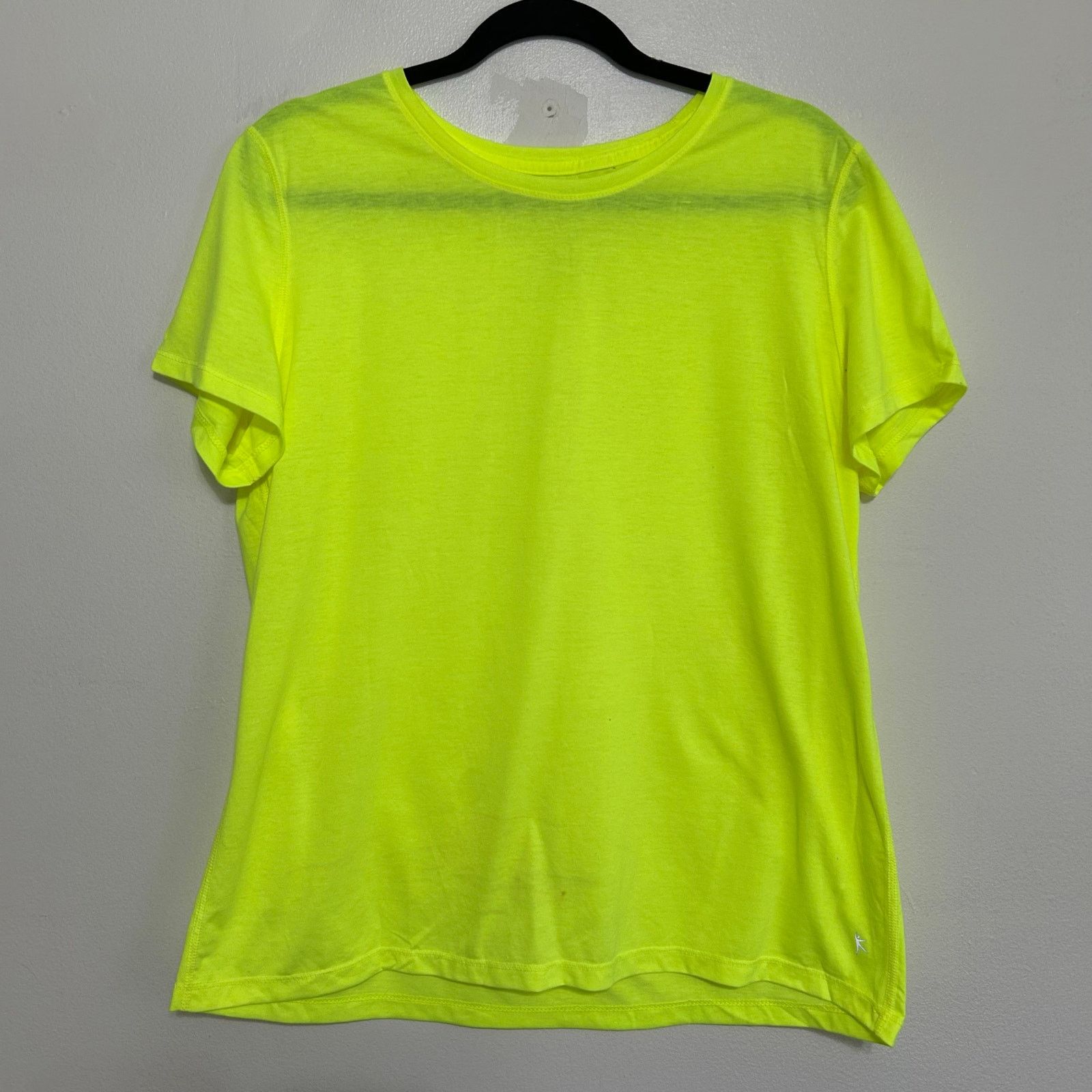 Other Danskin Now Dri More Neon Yellow Semi Fitted Tee XXL Size XXL / US 16-18 / IT 52-54 - 1 Thumbnail