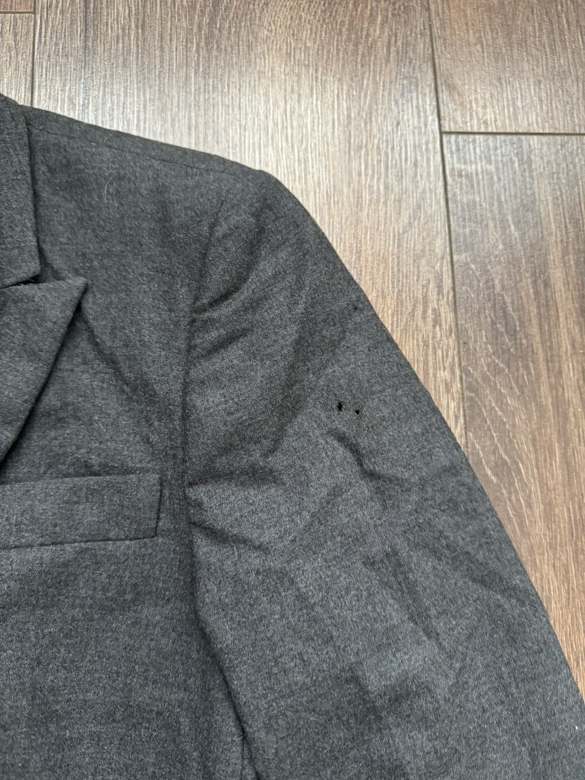 RED Valentino Red Valentino women’s dark grey blazer jacket Size M / US 6-8 / IT 42-44 - 4 Thumbnail