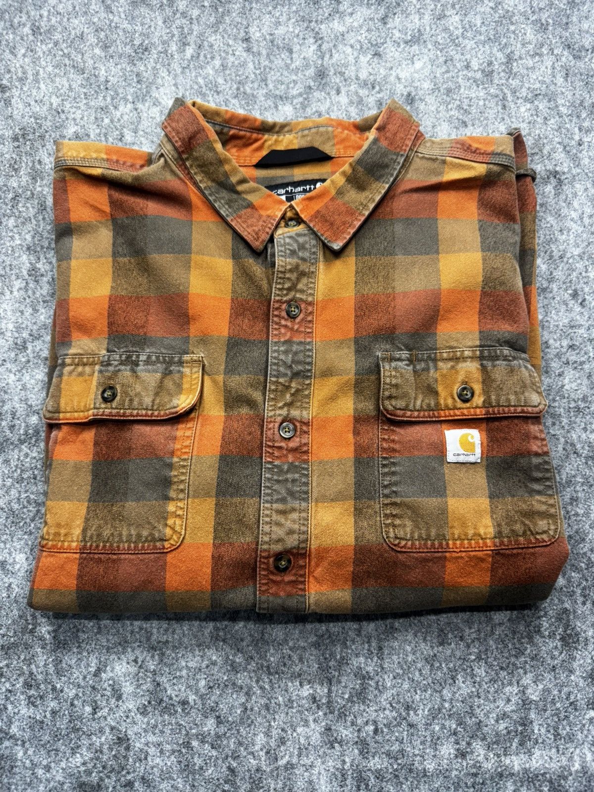 Carhartt Carhartt Flannel Shirt Loose Fit Size US XXL / EU 58 / 5 - 6 Thumbnail