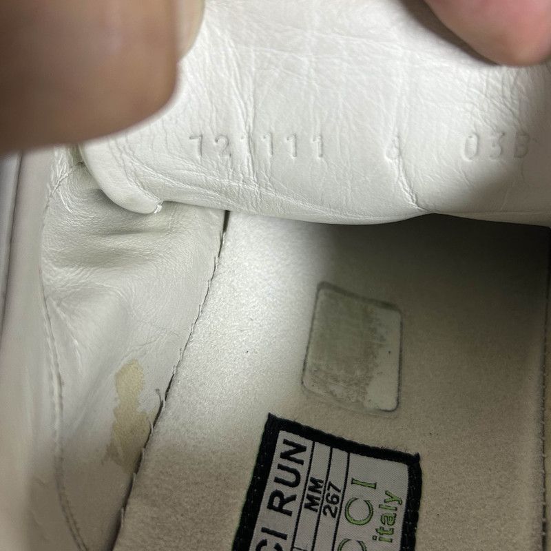Gucci Gucci Run Leather Casual Low-Top Sneakers - Size US 7 / EU 40 - 5 Thumbnail