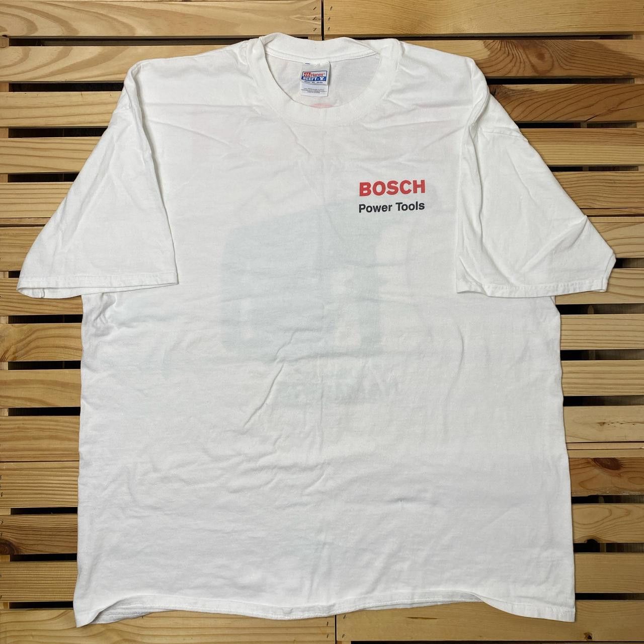 Hanes Vintage Bosch Power Tools White Tee Size 2XL Size US XXL / EU 58 / 5 - 2 Thumbnail
