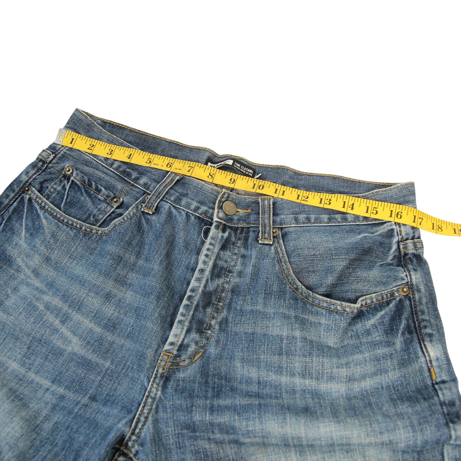 Vintage × Xlarge Vintage XLarge Pocket Spellout Jeans Size US 34 / EU 50 - 7 Thumbnail