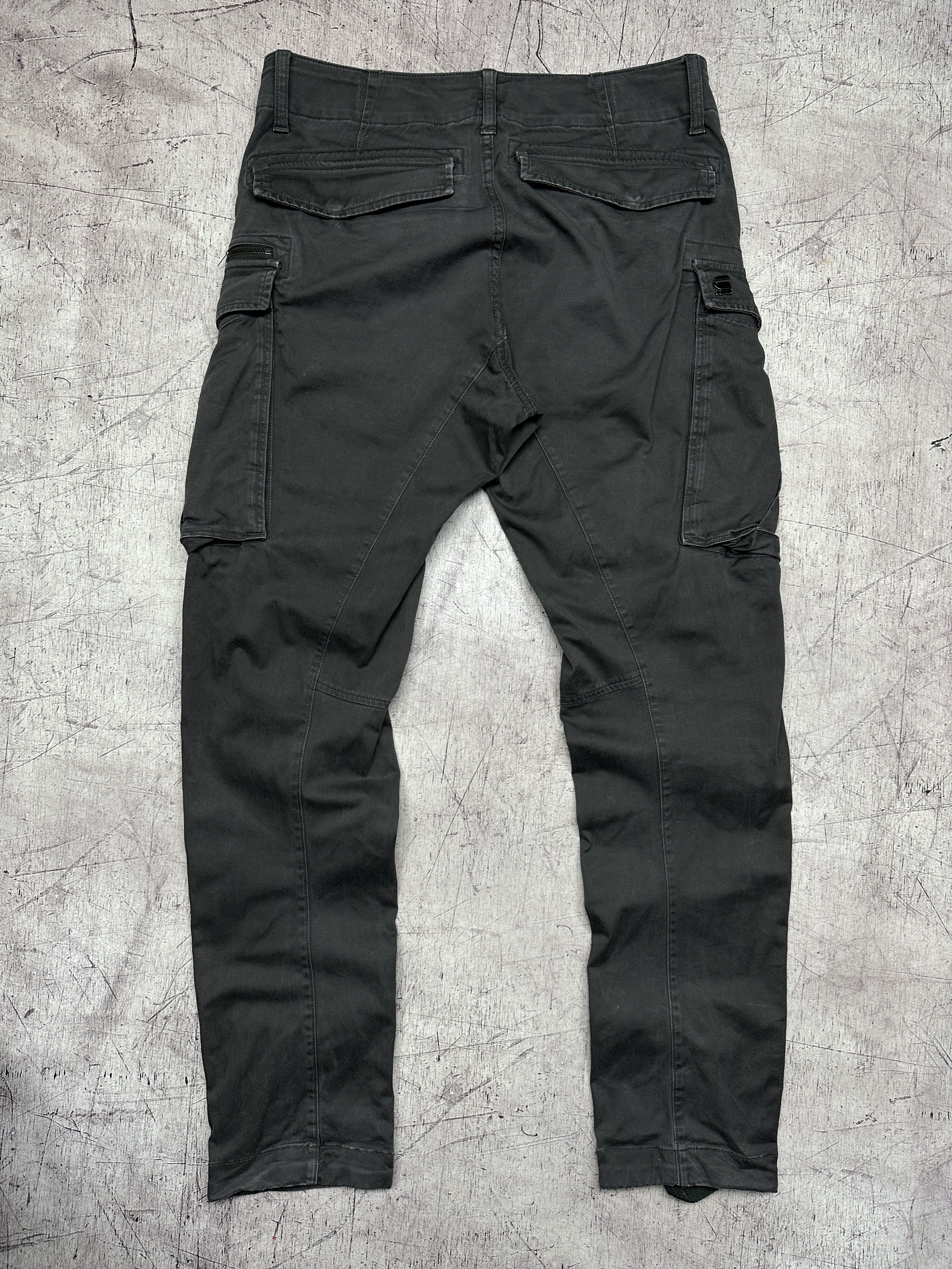 G-Star G Star Raw Mens Rovic Zip 3D Straight Tapered Cargo Pants Size US 32 / EU 48 - 7 Thumbnail
