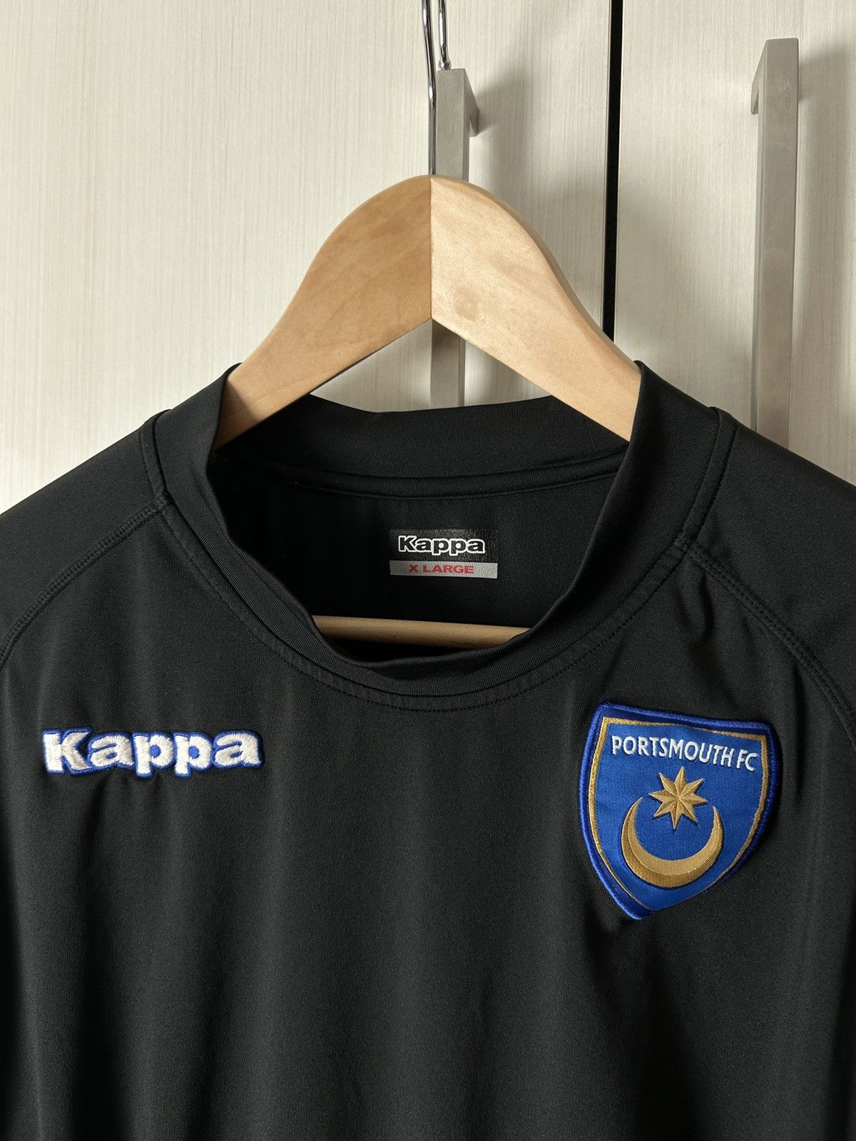 Kappa Vintage Kappa Portsmouth Fc jersey black mens size Xl Size US XL / EU 56 / 4 - 3 Thumbnail