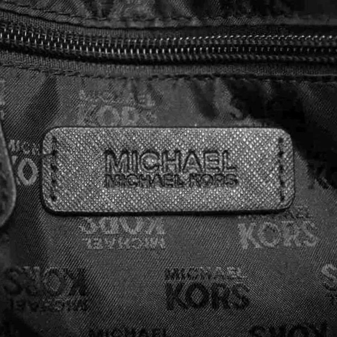 Michael Kors Michael Kors Handbag Shoulder Bag Leather 2 Way Logo Hardware Black Women Size ONE SIZE - 5 Thumbnail