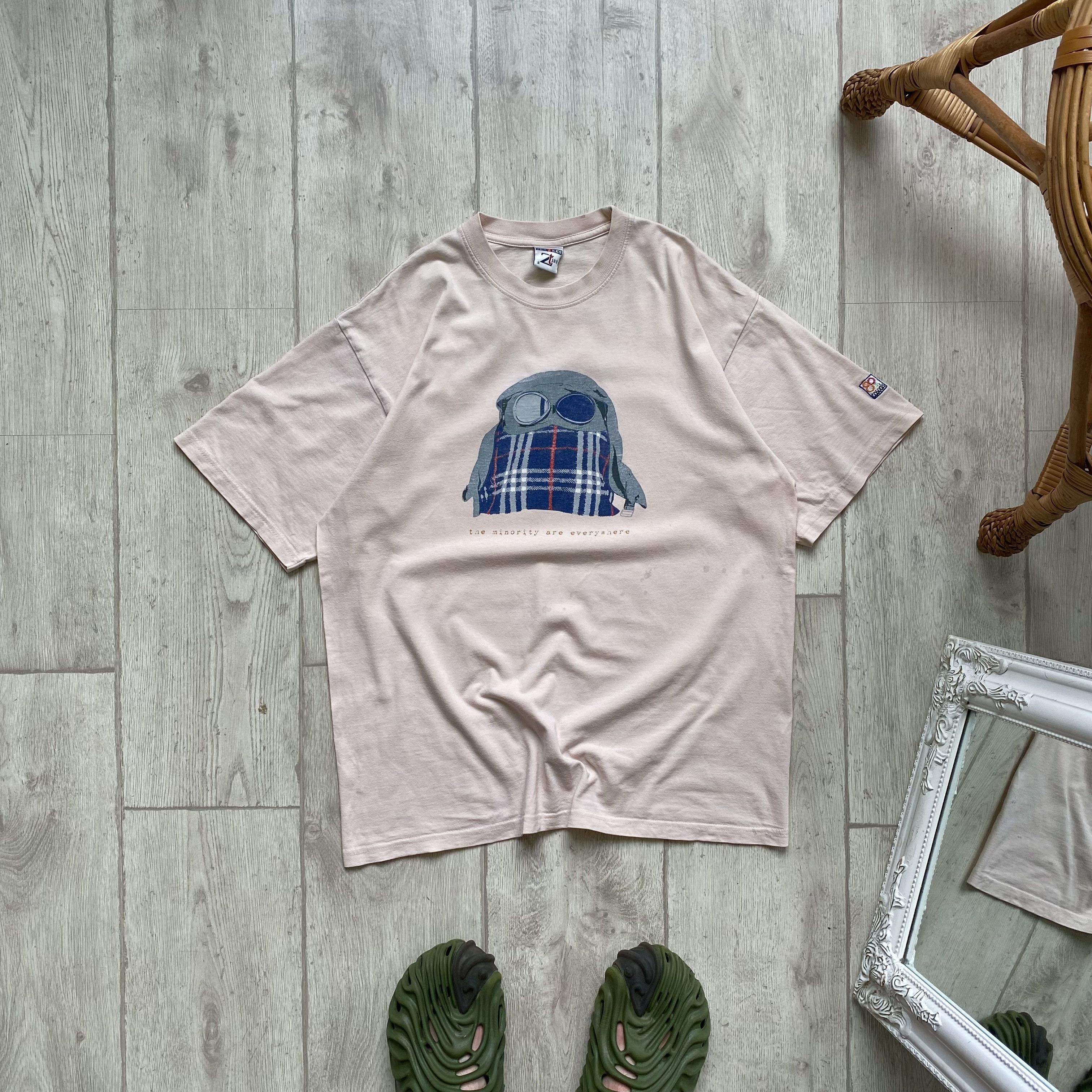 Vintage 👟Vintage 80s Casual England tee CP Company Burberry look Size US S / EU 44-46 / 1 - 1 Thumbnail
