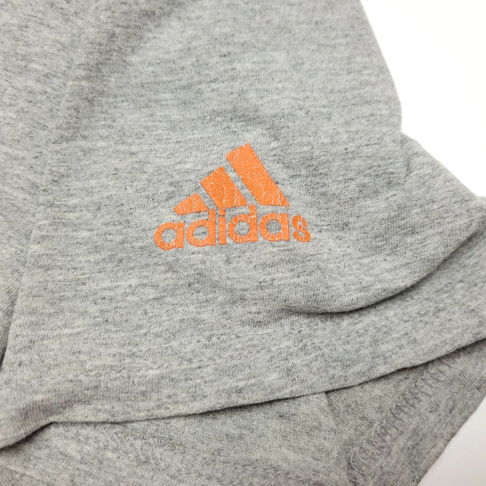 Adidas Adidas Go All The Way Script Gray Short Sleeve T-Shirt Adult Large Used Crew Neck Unisex Tee - Gray Adidas Shirt 90s Style Size US L / EU 52-54 / 3 - 4 Thumbnail