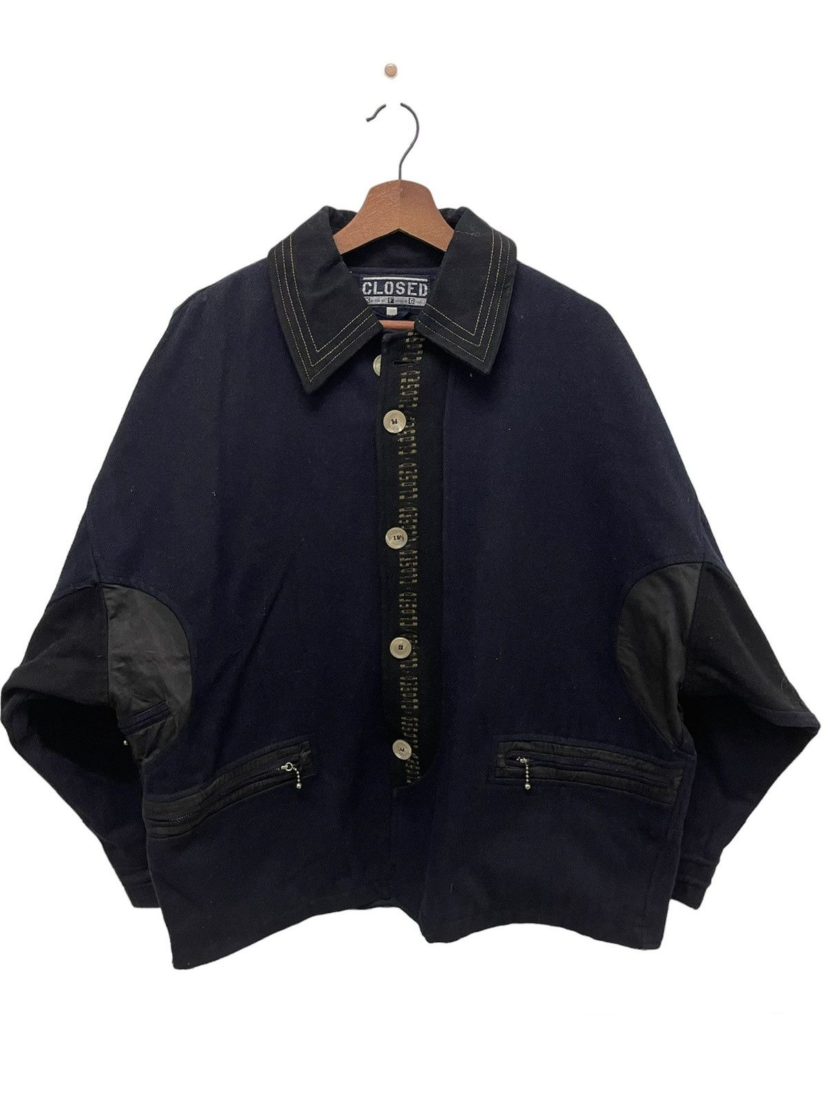 Marithe + Francois Girbaud 🔥ARCHIVE🔥Vtg 80’s CLOSED Marithe Francois Girbaud VARSITY Size US L / EU 52-54 / 3 - 1 Thumbnail