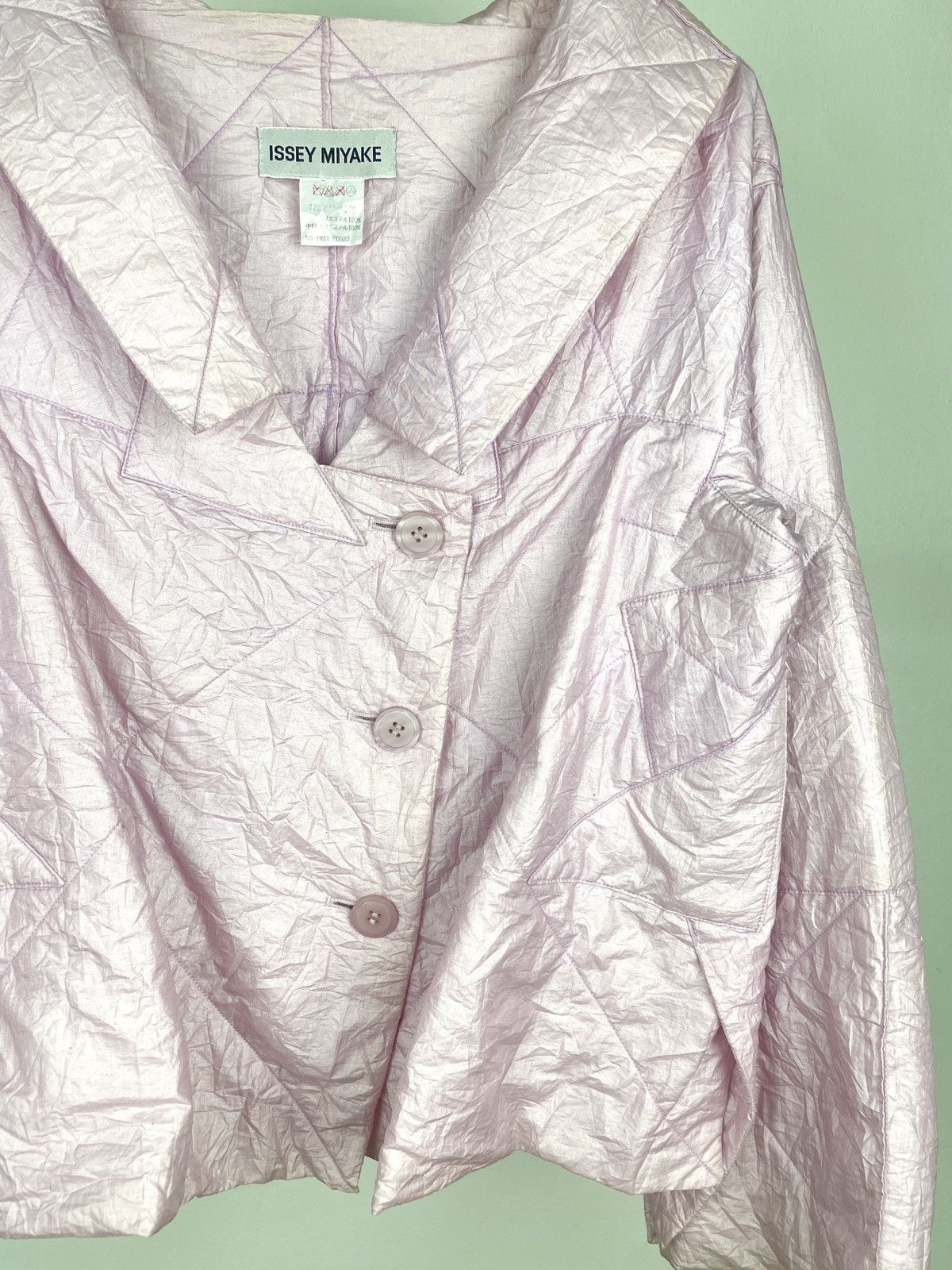 Issey Miyake FW1998 ‘Starburst’ Origami Quilted Liner Jacket Size L / US 10 / IT 46 - 3 Thumbnail