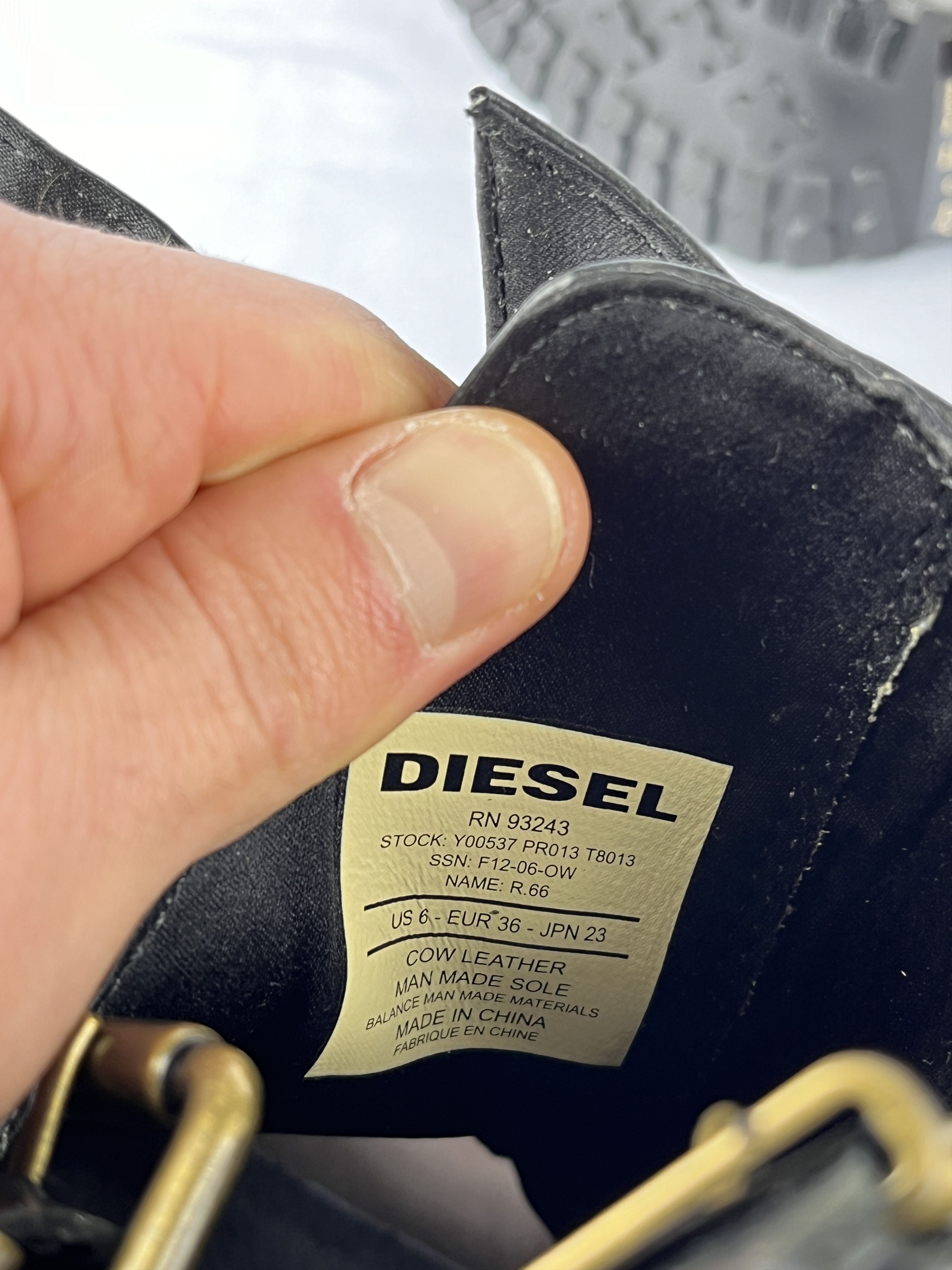 Diesel Diesel Leather Belts Peep Toes Heels Size US 6 / IT 36 - 10 Thumbnail
