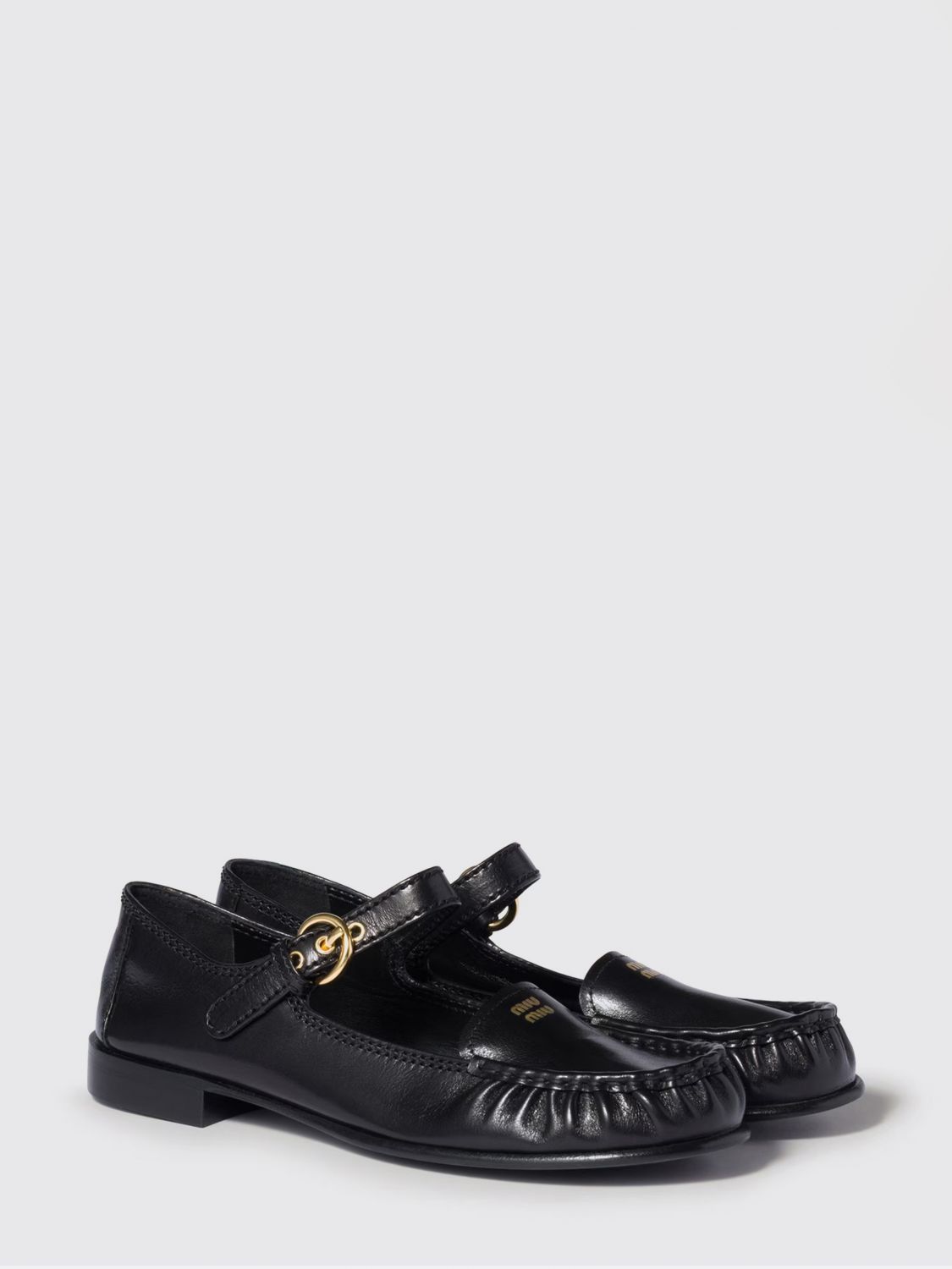 Miu Miu Miu Miu Loafer Woman Black Size US 9 / IT 39 - 1 Preview
