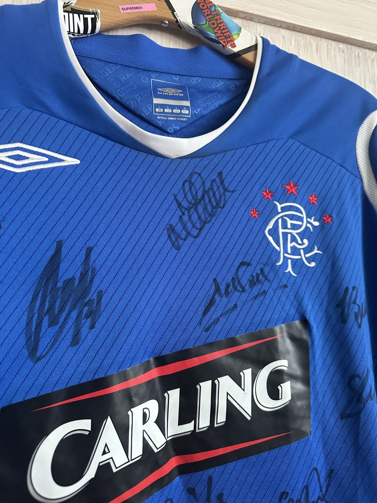 Umbro Umbro Scotland Rangers 2008/2009 team signatures Size US L / EU 52-54 / 3 - 4 Thumbnail
