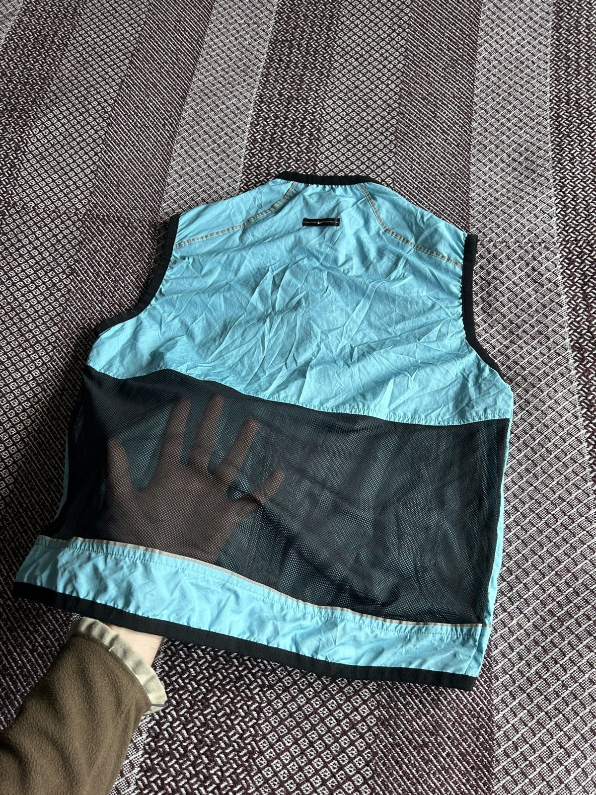 Nike × Vintage Vintage Y2K Nike Running Nylon Vest Gilet Streetwear Size M Size M / US 6-8 / IT 42-44 - 10 Thumbnail